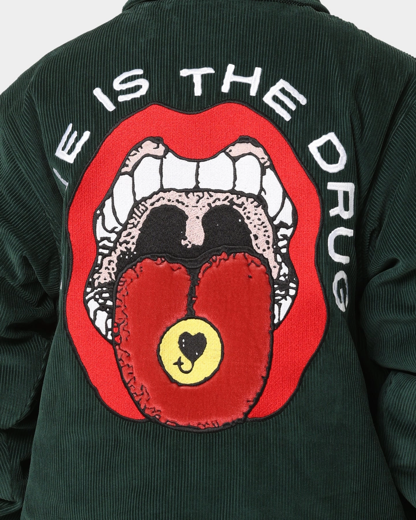 AntiStatic Lining Modern Style Obey Unwound Corduroy Jacket Dark Cedar