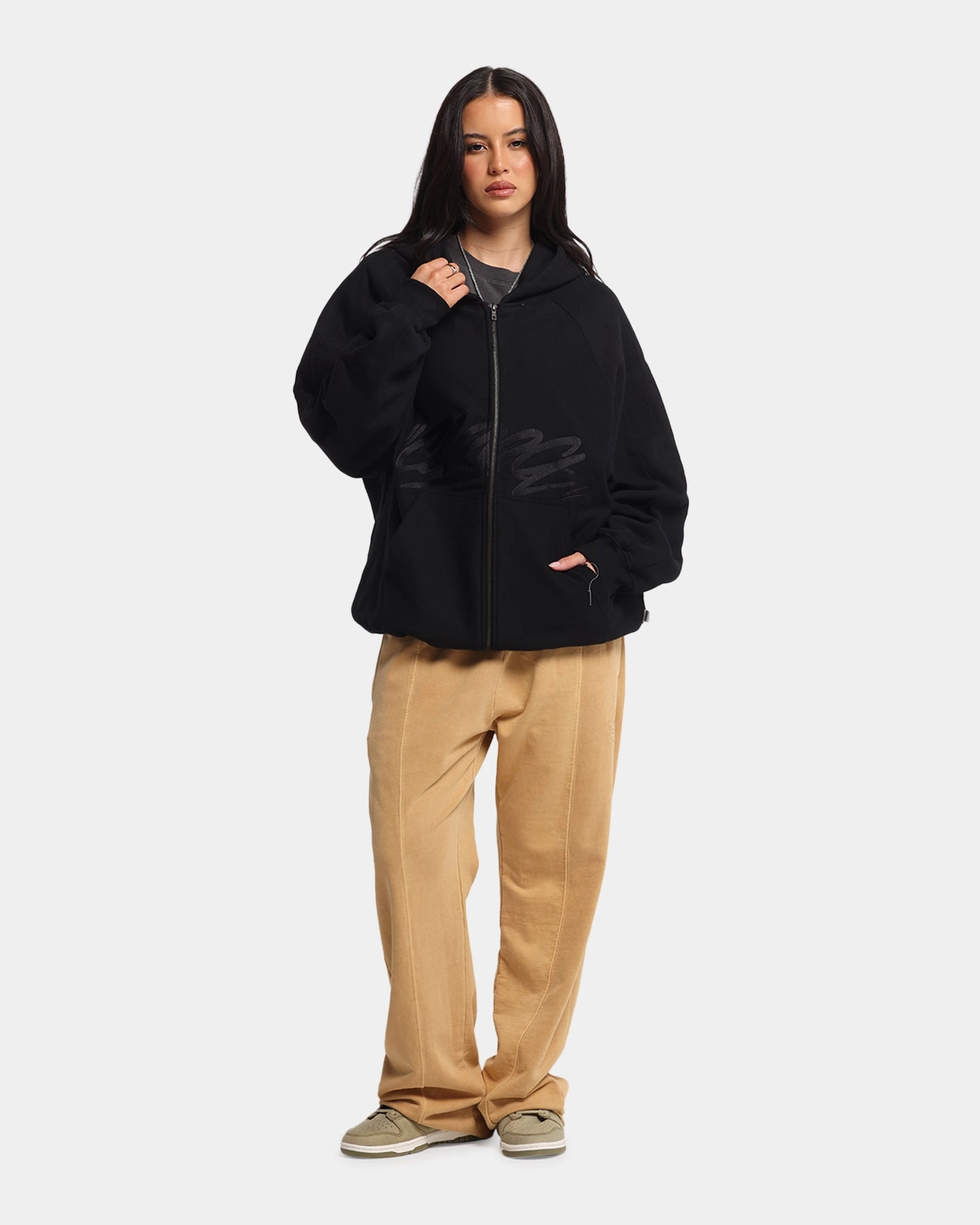 Carre Grit Hoodie Black fishermen