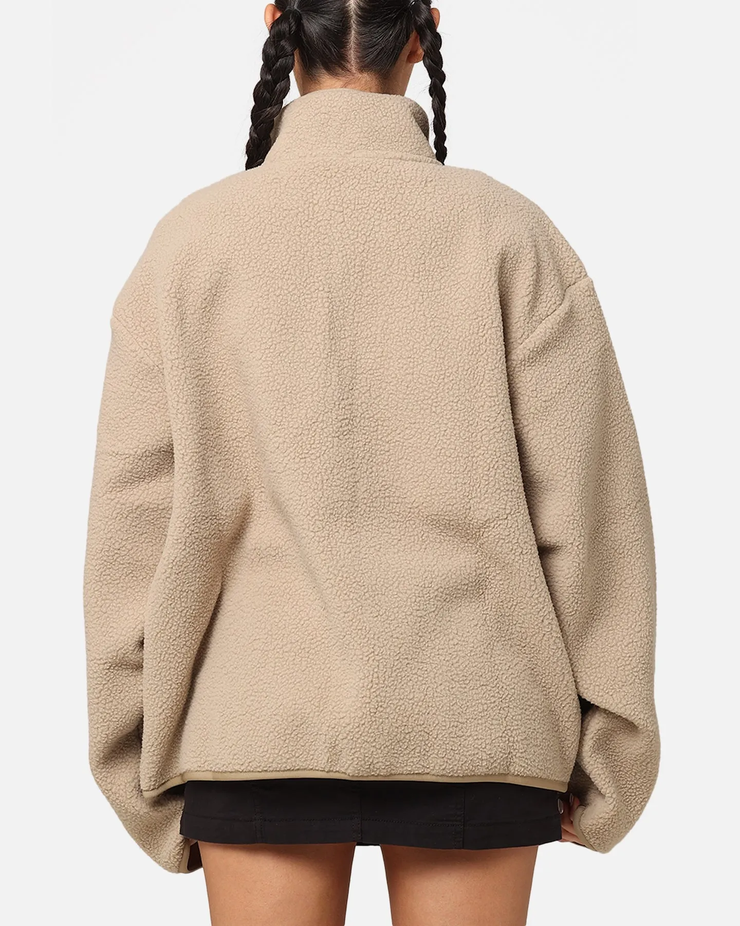 Mix - and - Match Protective Outerwear Nike Sherpa Winter Jacket Khaki/Black