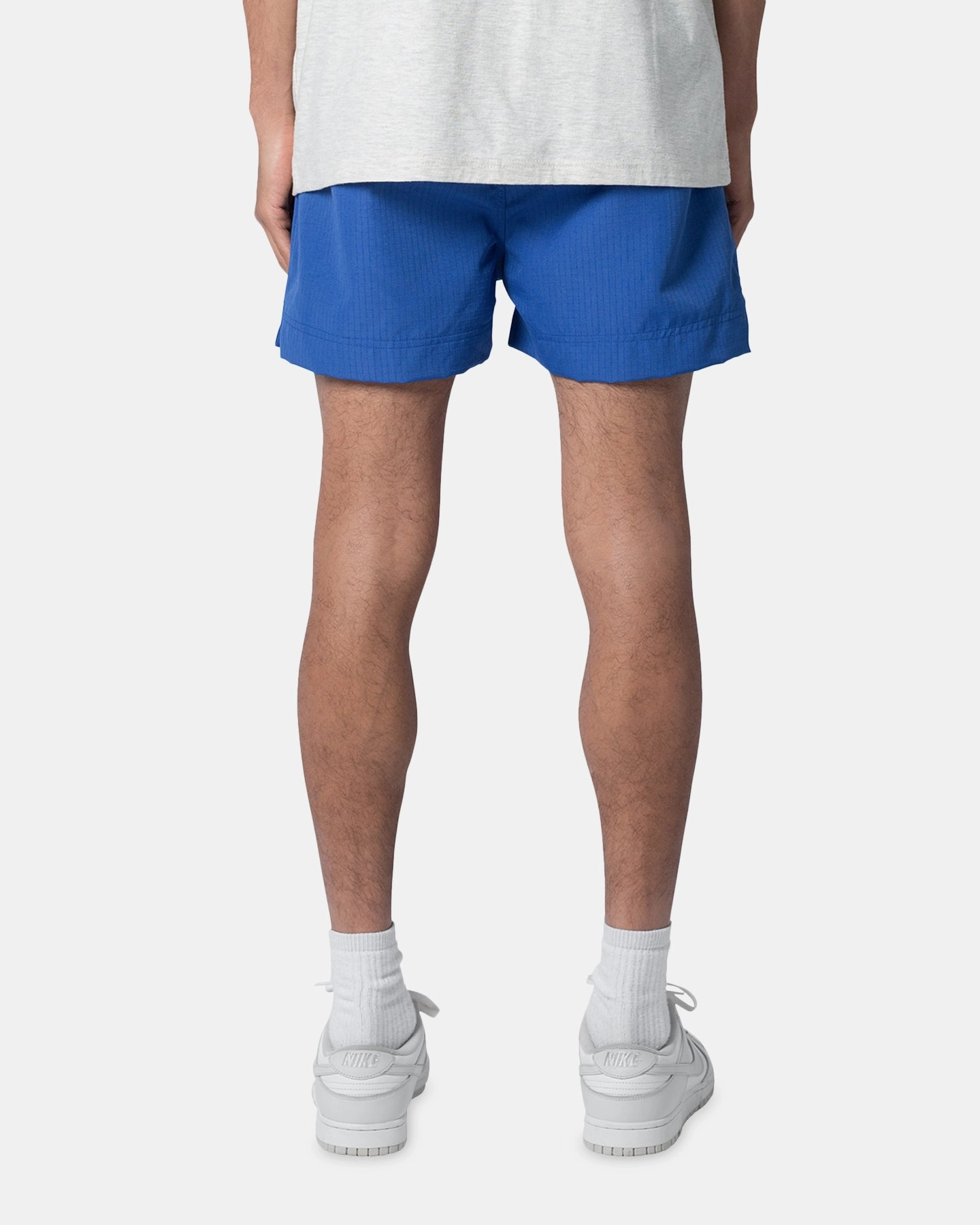 Solid Color MNML Summer Shorts Blue