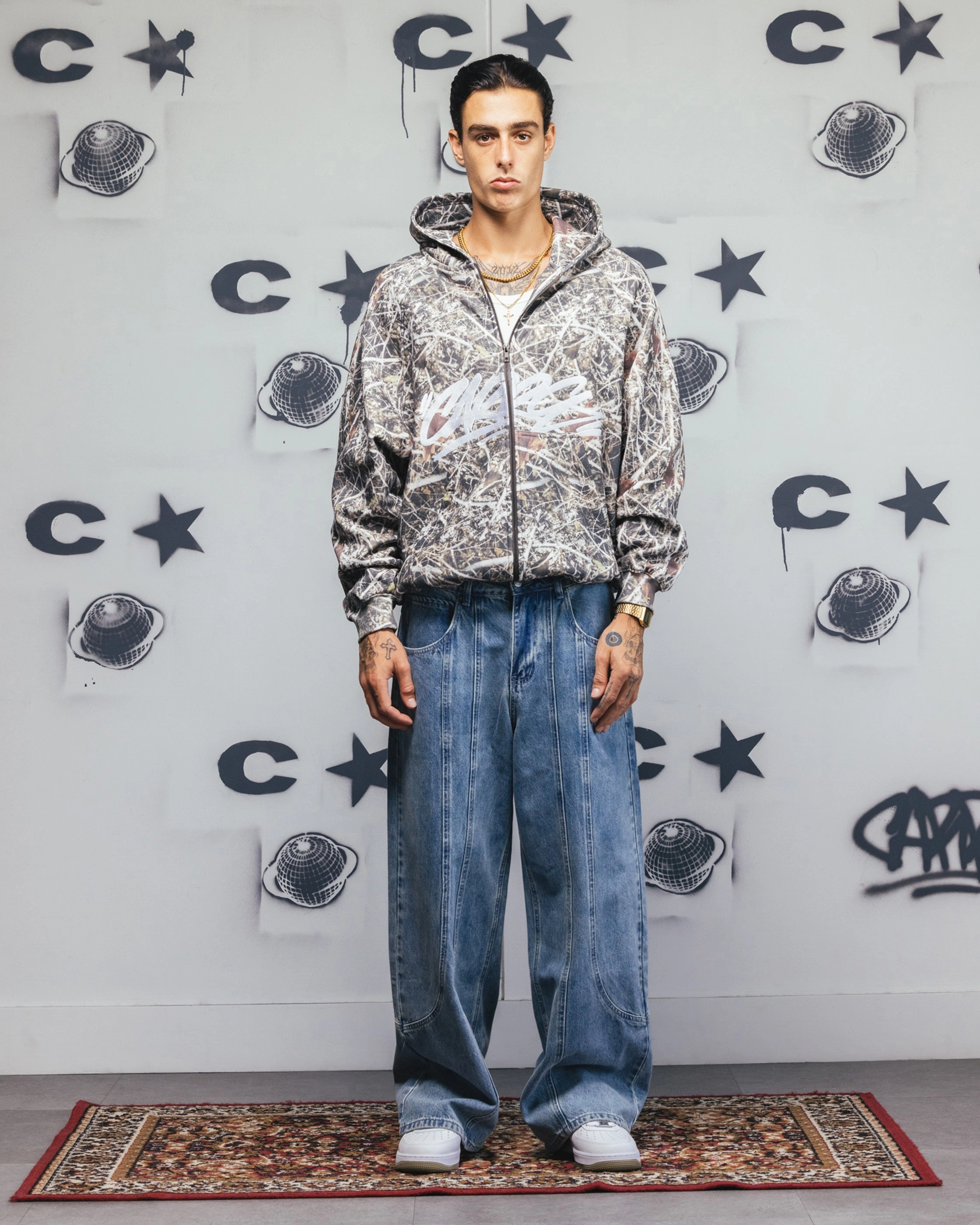 Lightweight Midlayer Option Anti Fade Technology Carre Grit Zip Hoodie Real Tree Camo