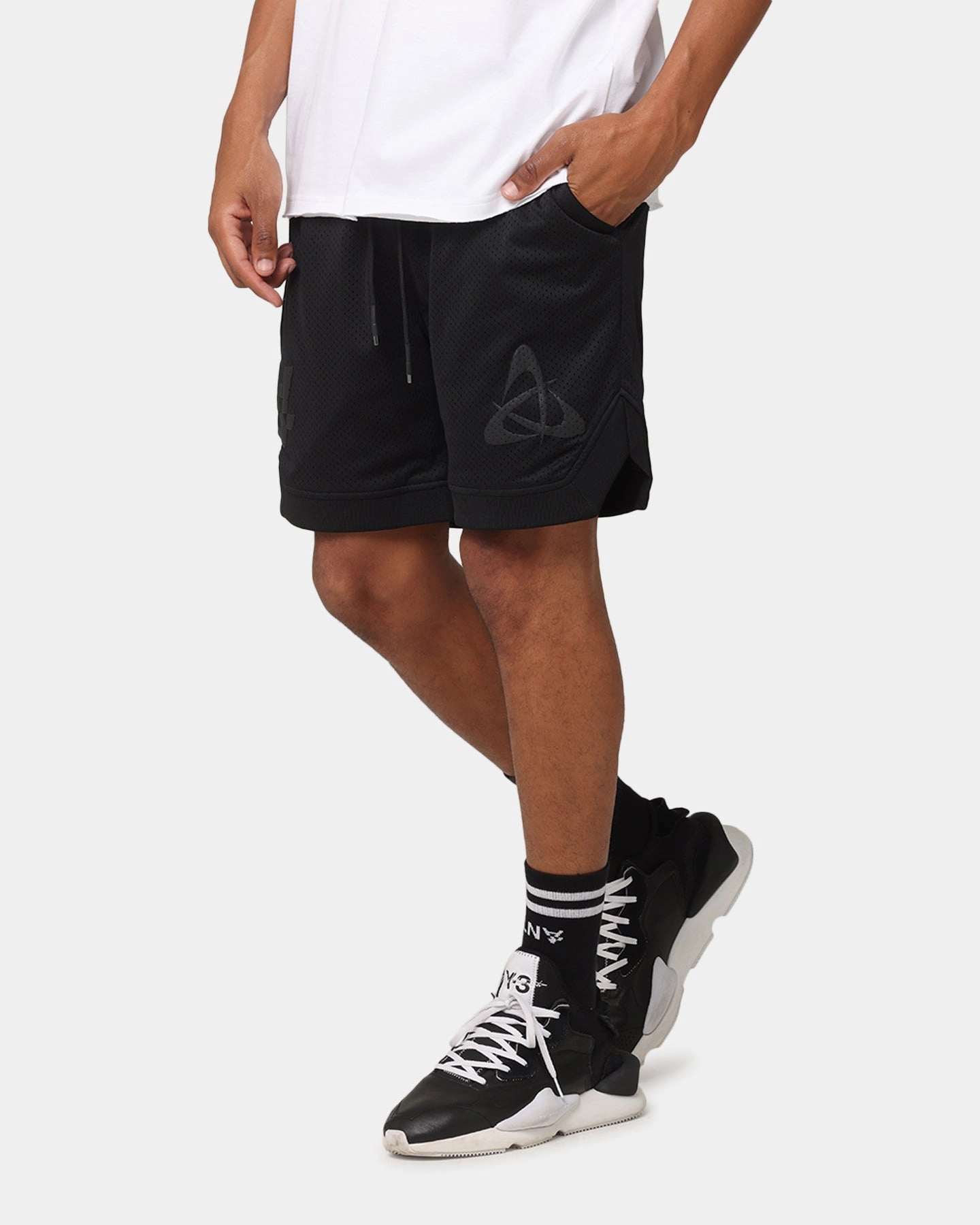 The Anti Order Atomic Basketball Shorts Black windproof
