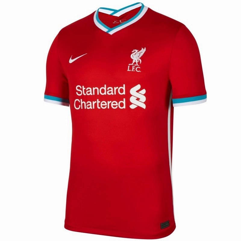 brooch Liverpool FC Home soccer jersey 2020/21 - Nike