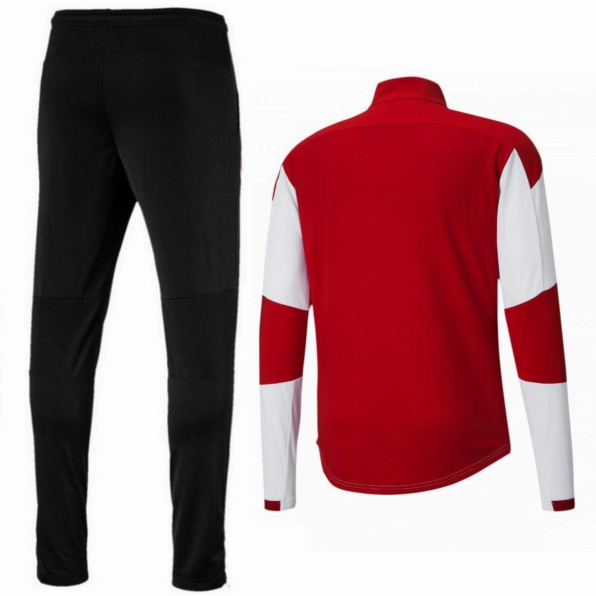 AC Milan white training technical tracksuit 2020/21 - Puma Green