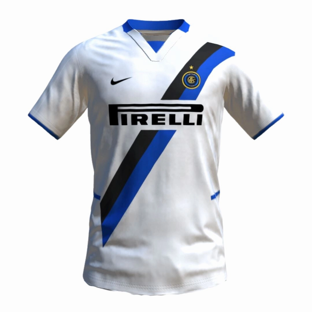 2002/03 Inter Milan Away Jersey Breathable fabric