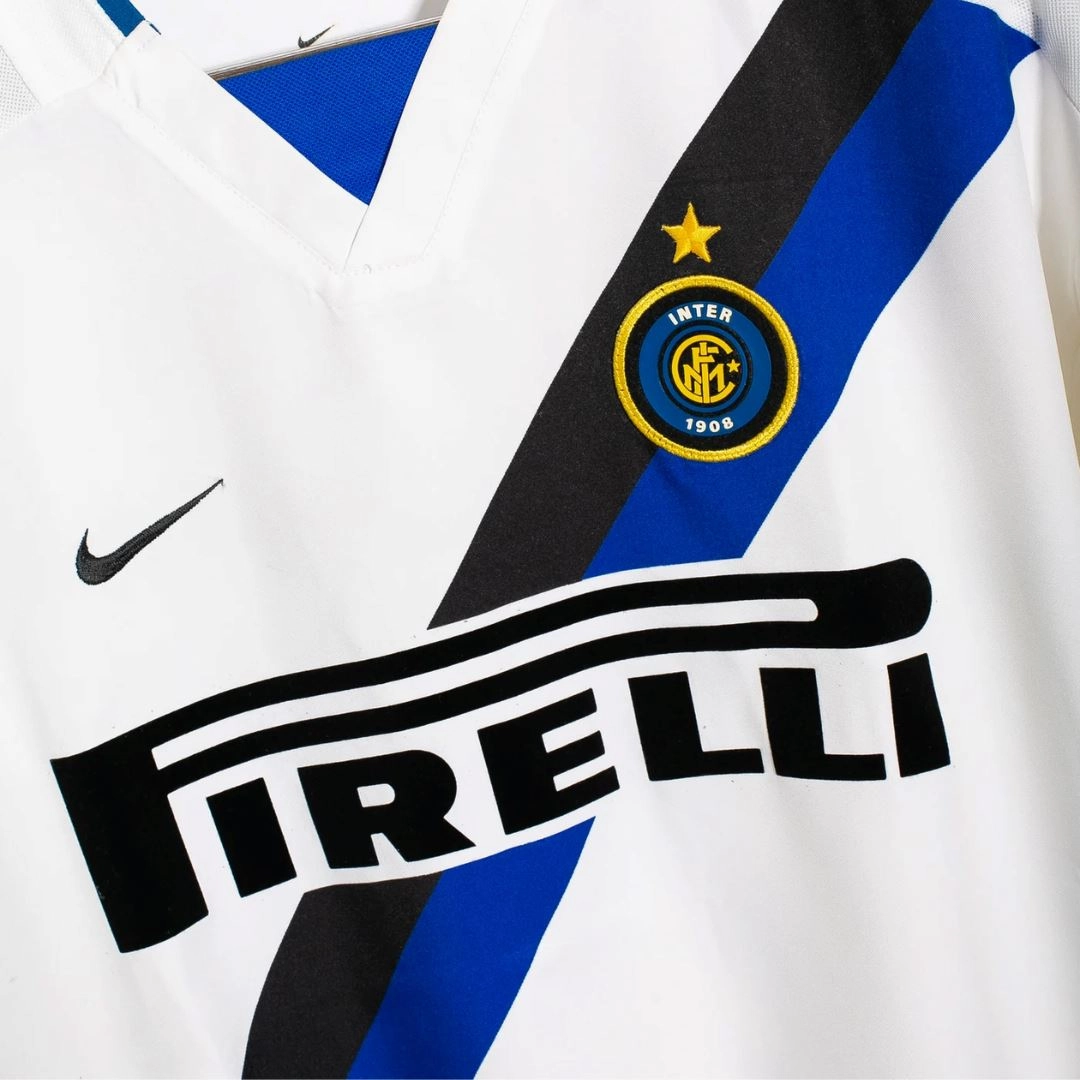 2002/03 Inter Milan Away Jersey Hidden Pocket Design