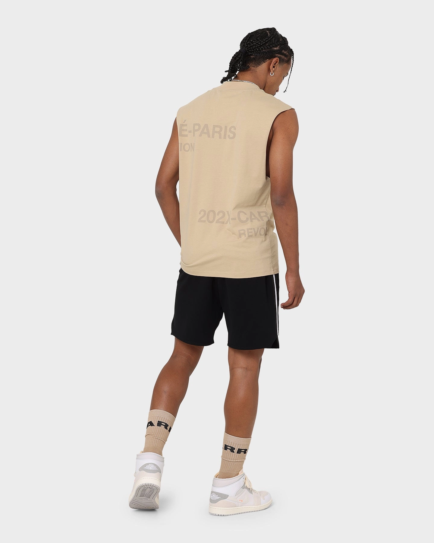 Easy-to-Style Top Carr?? 202x Muscle T-Shirt Stone