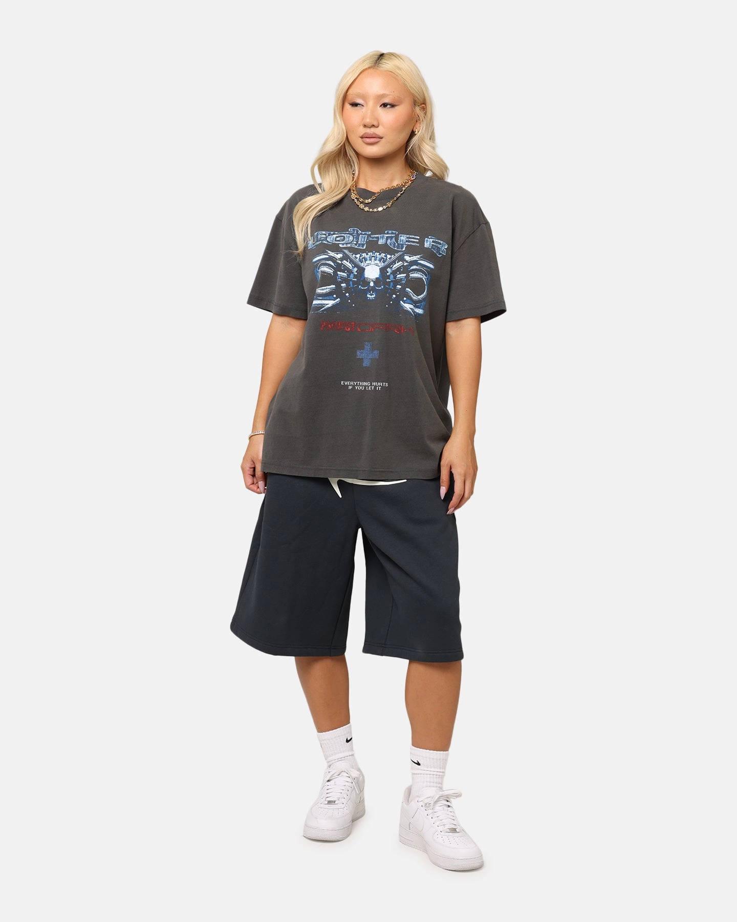 Loiter Void Vintage T-Shirt Black Wash Summer Favorite