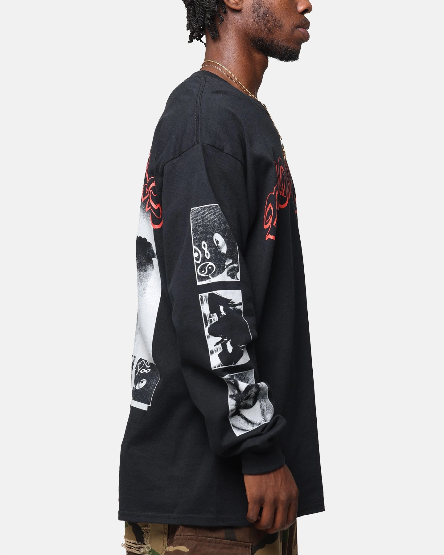 Bad Omens Photo Boxes Long Sleeve T-Shirt Black Cozy Touch