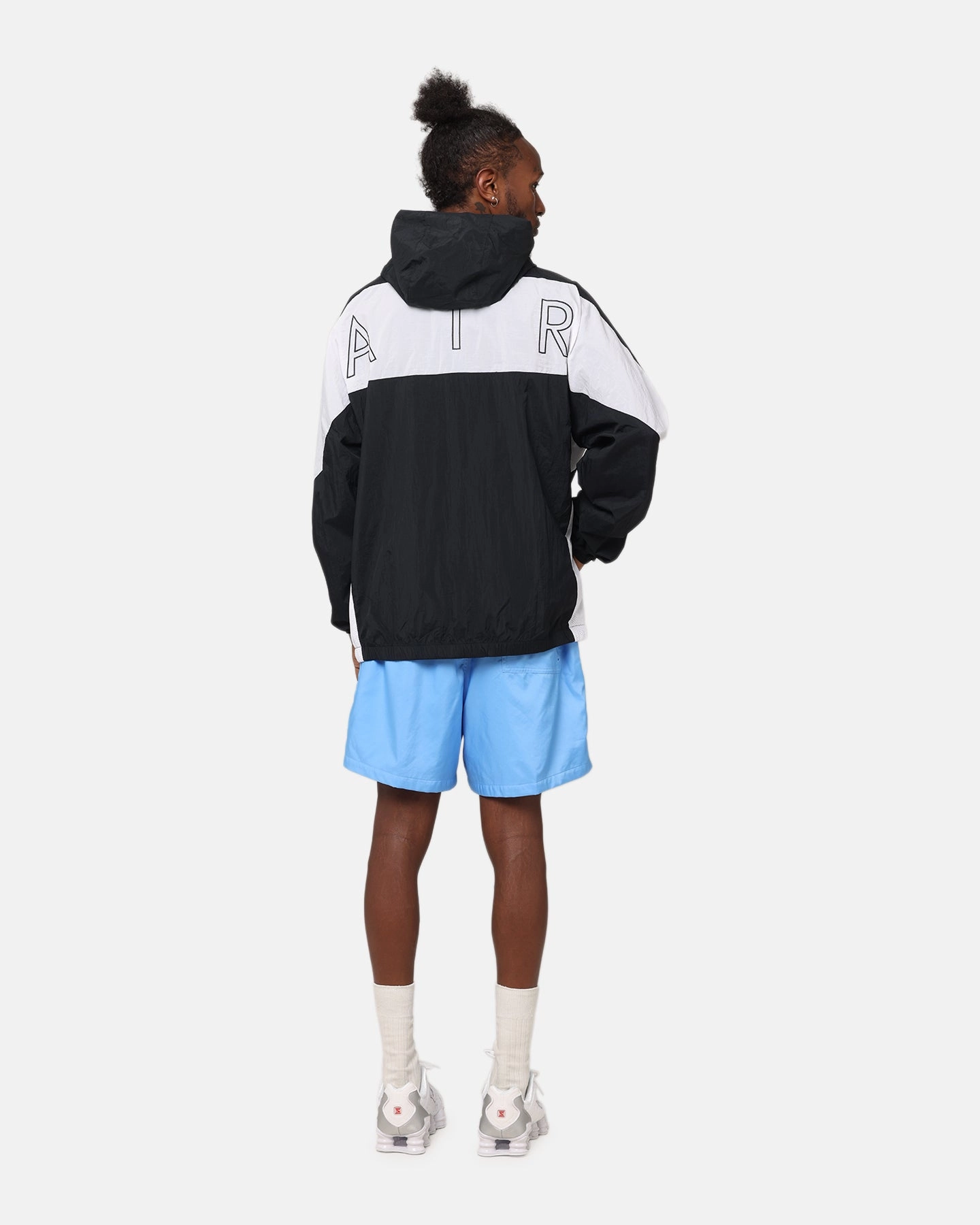 Outdoor Style pilots Nike Air Woven Jacket Black/White/White