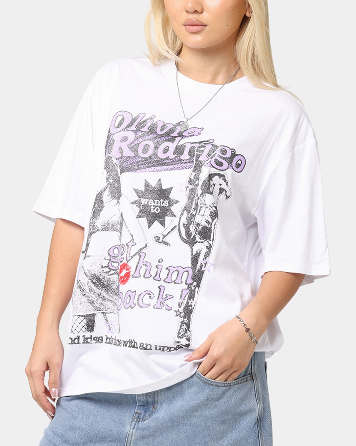 Trendy Comfort Wear Business Meeting Olivia Rodrigo Spill Her Guts T-Shirt White