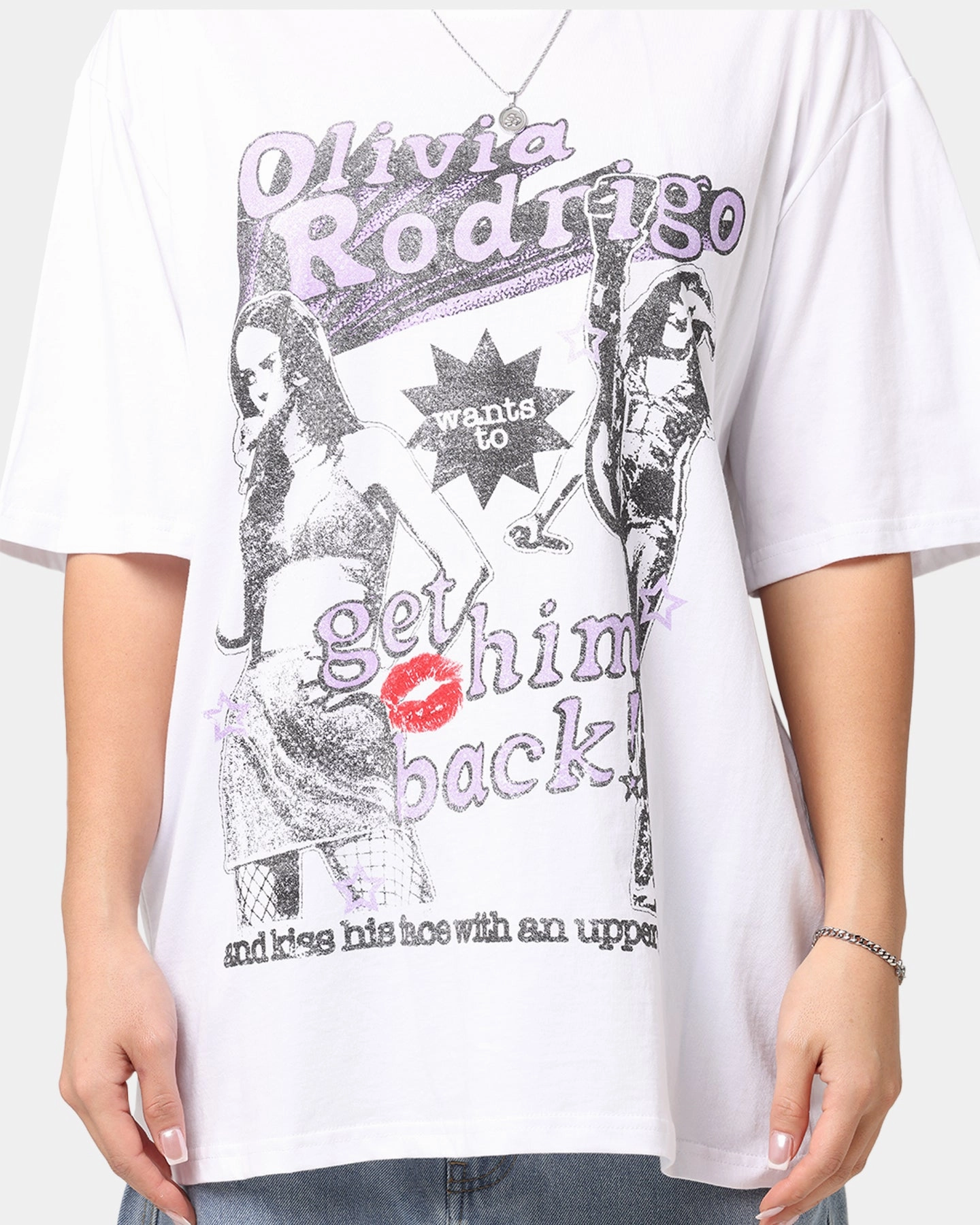 Abstract mystery Olivia Rodrigo Spill Her Guts T-Shirt White