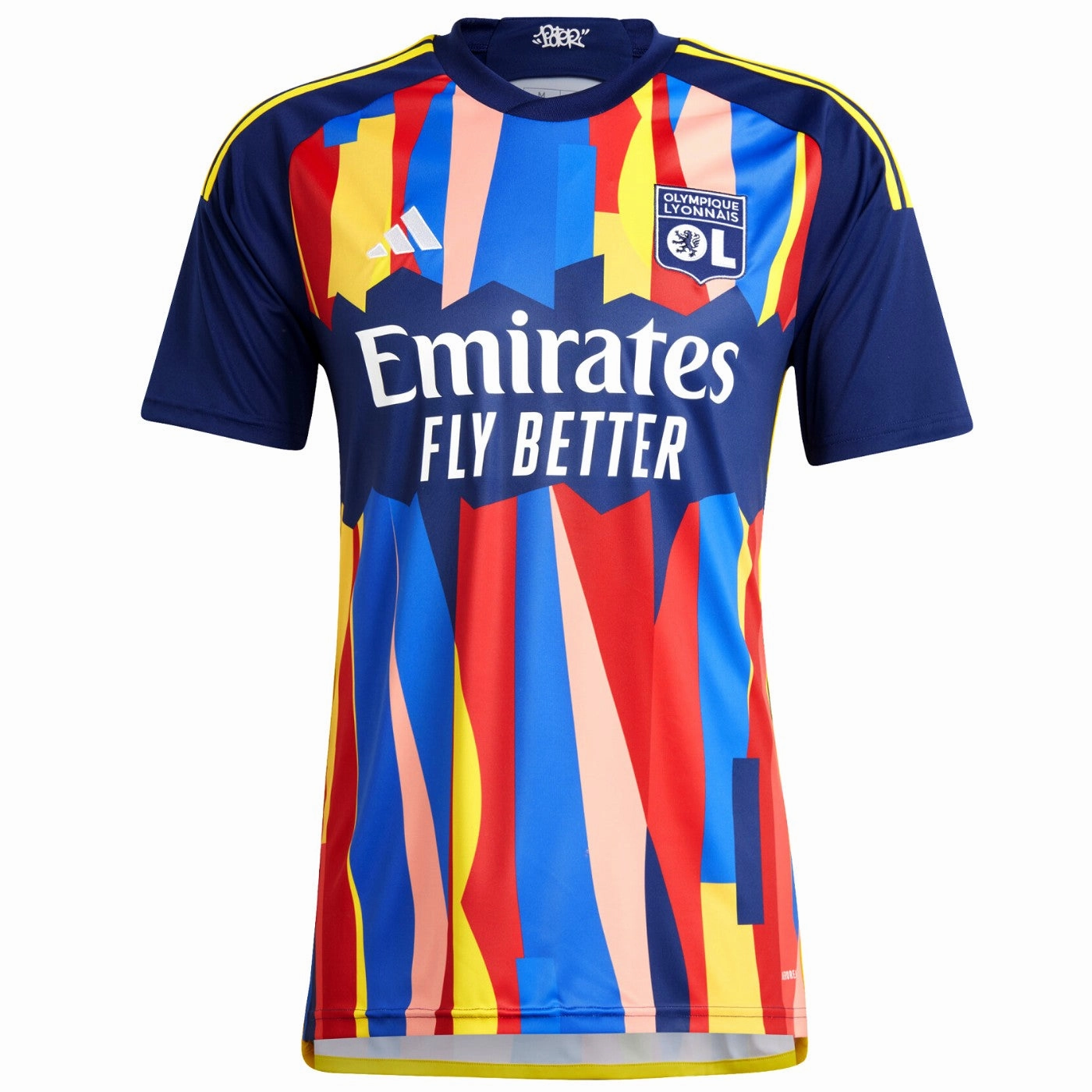 Olympique Lyon Third soccer jersey 2023/24 - Adidas AbrasionBuffering Padding Orthotic Compatible Structure