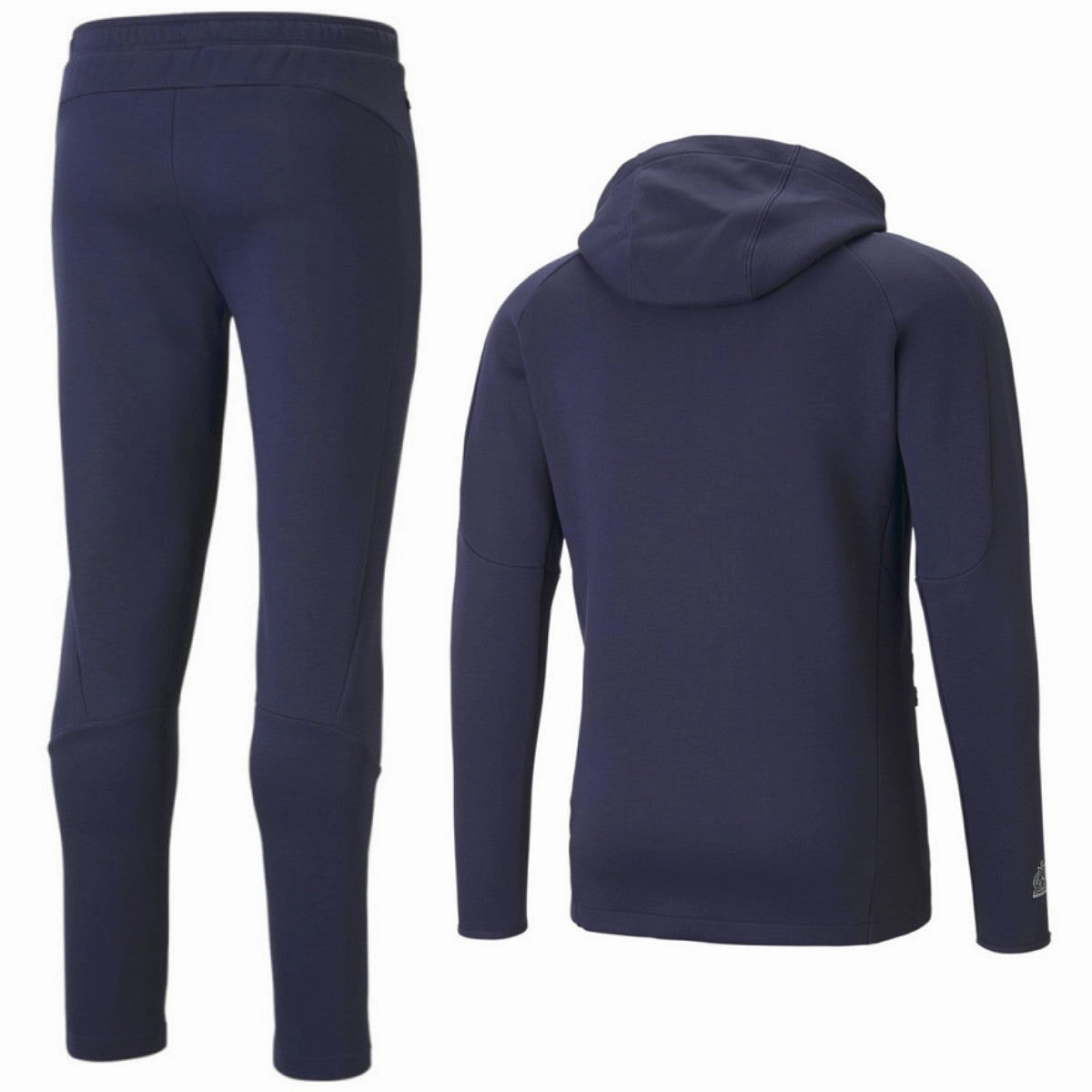 Olympique Marseille navy Casual hooded presentation tracksuit 2022/23 - Puma gift venue