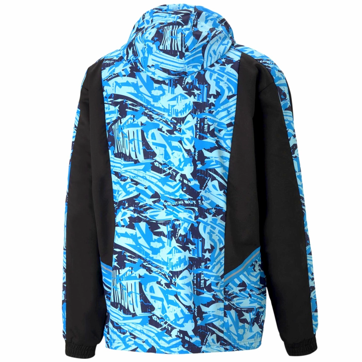 ironing Olympique Marseille streetwear woven presentation jacket 2022 - Puma