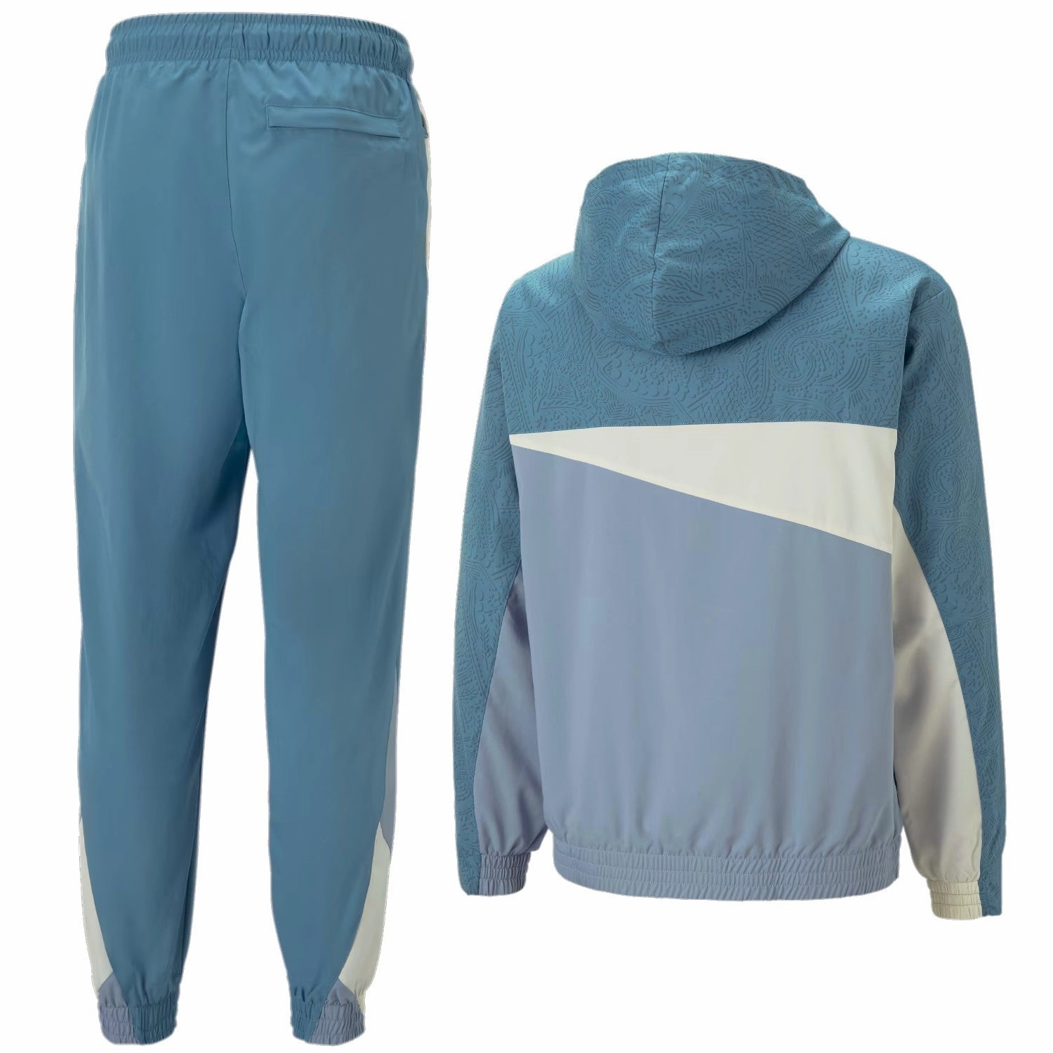 Olympique Marseille streetwear woven presentation tracksuit 2023 - Puma Cosmetics