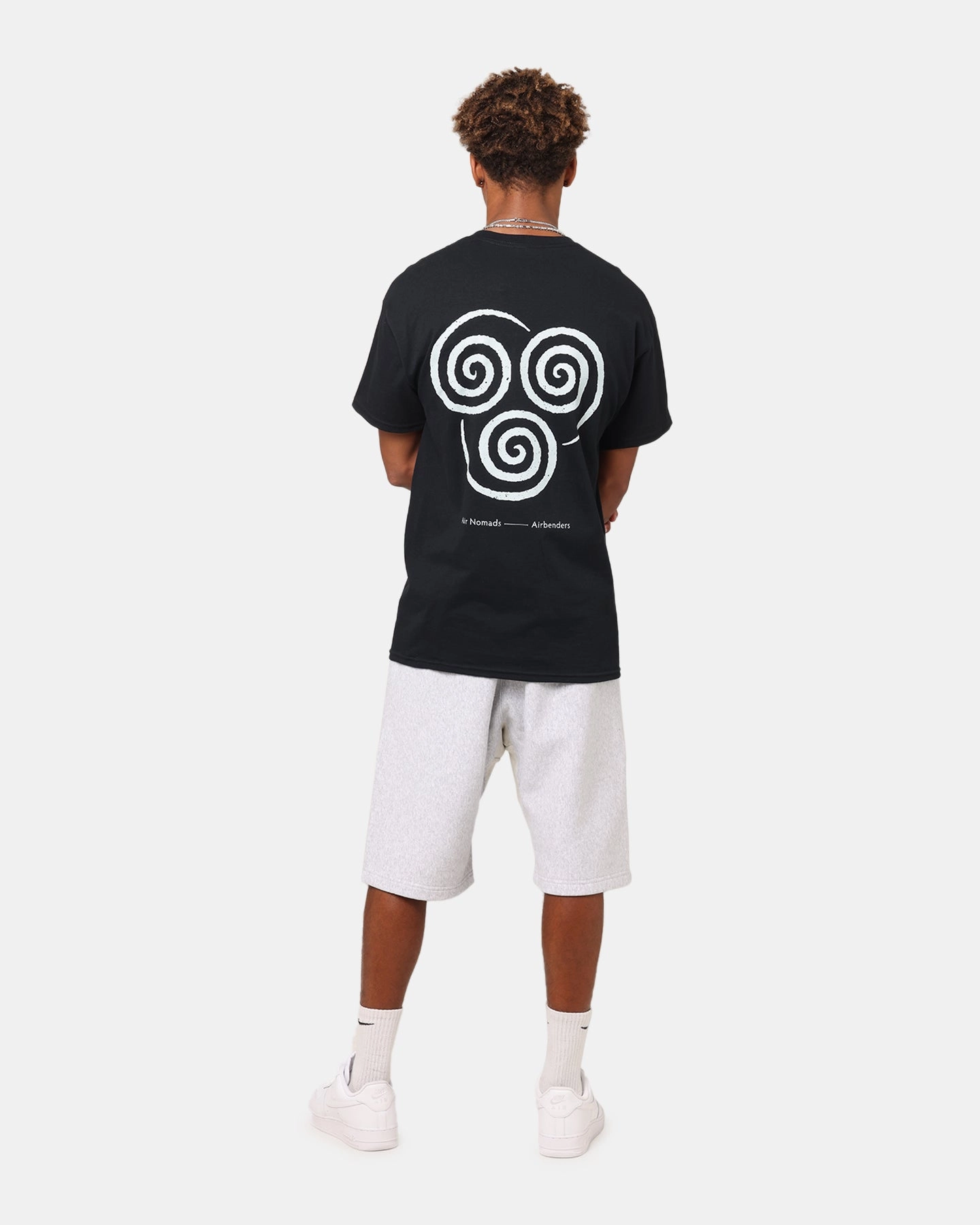 Goat Crew X Avatar: The Last Airbender Aang Vintage T-Shirt Black Multi Panel Structure