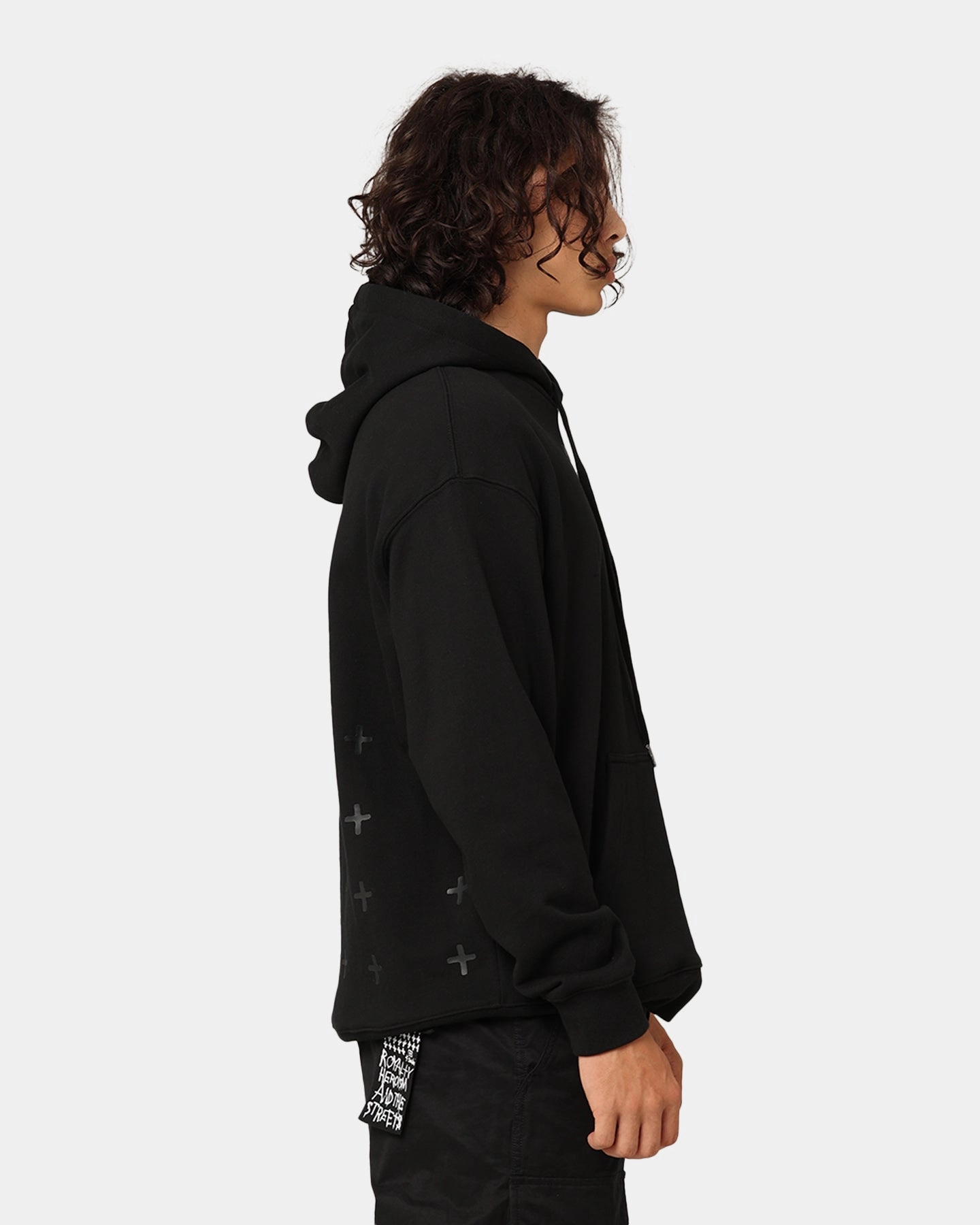 Secure Chest Pocket Ksubi Stealth Biggie Hoodie Black