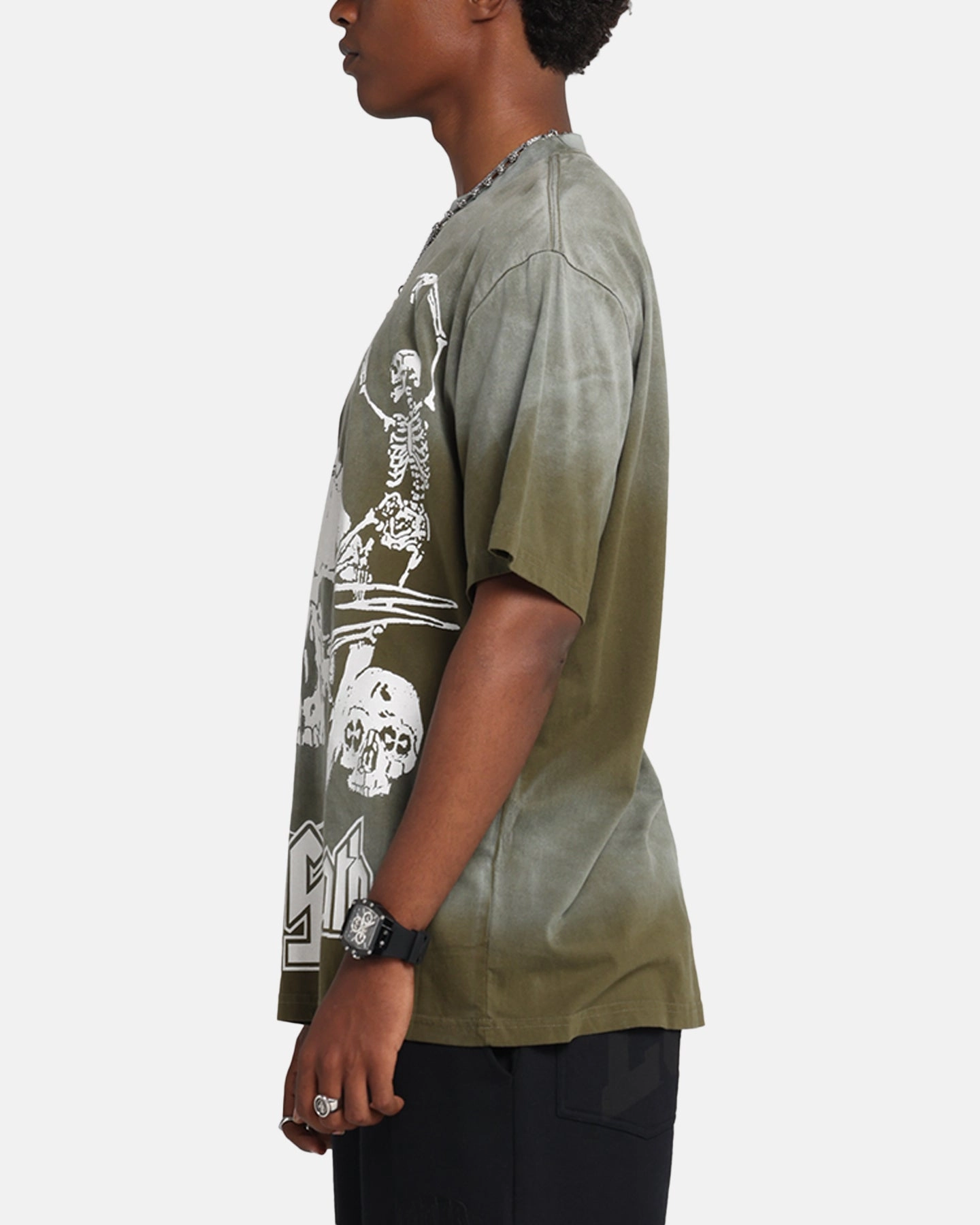 Black Sabbath Sabbath Hem Vintage T-Shirt Washed Black Weekend Style Trend Simple yet stylish