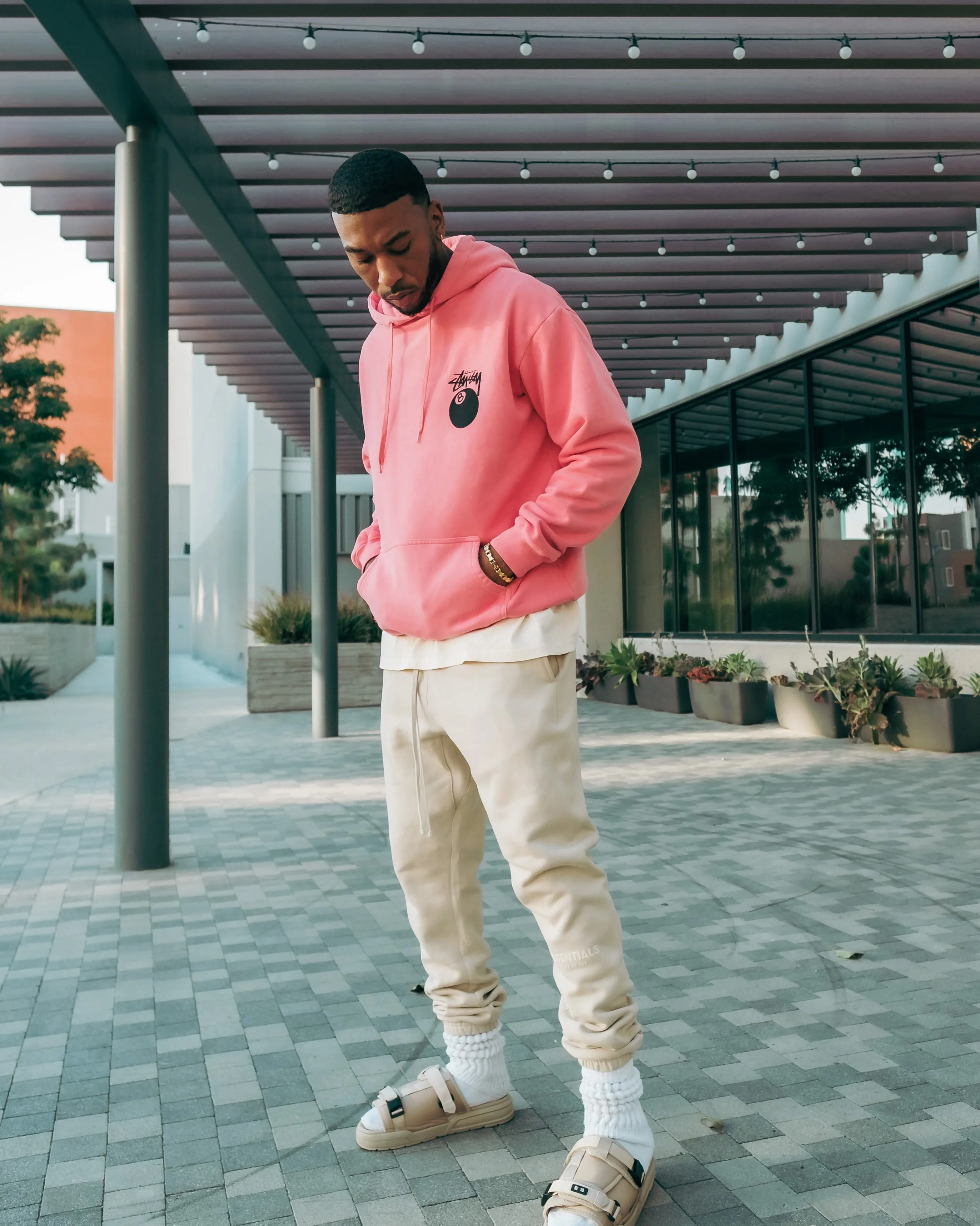 High-Tech Jacket suitable for beauty pageants Stussy 8 Ball Hoodie Pigment Confetti