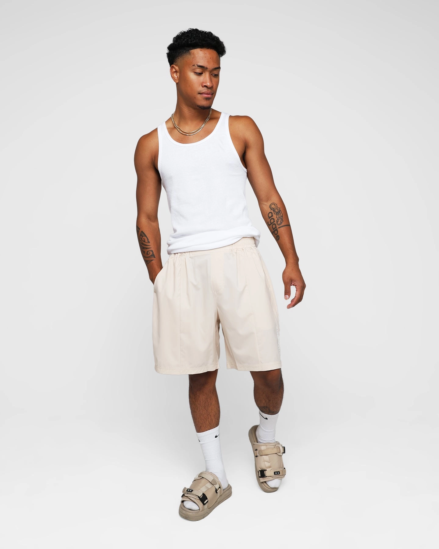 Students Golf Trophy Swim Shorts Sand Flexible Waistband