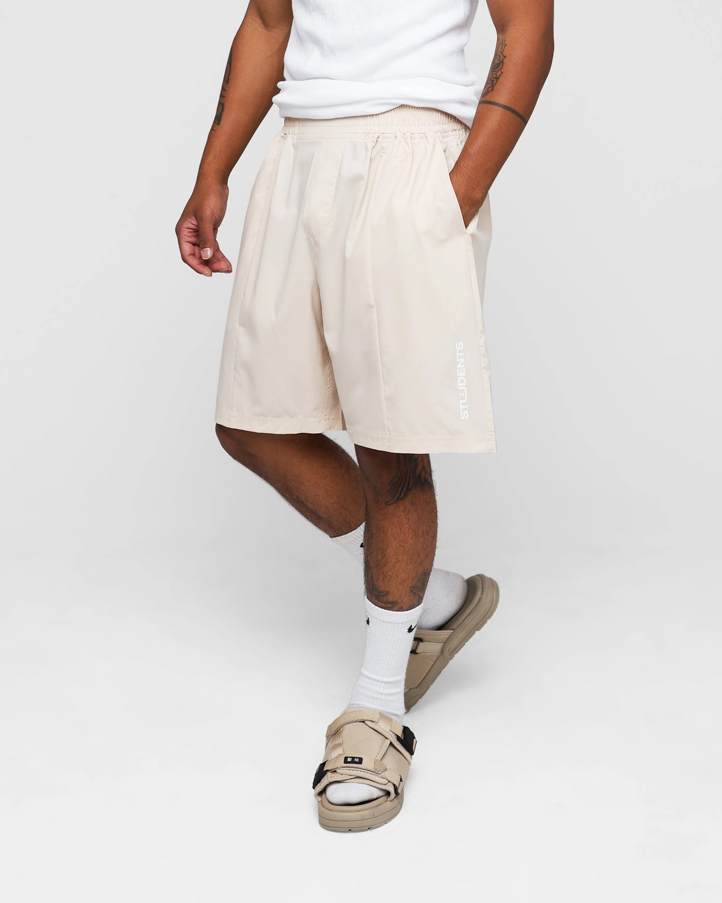 ethical fashion beauty industry Students Golf Trophy Swim Shorts Sand