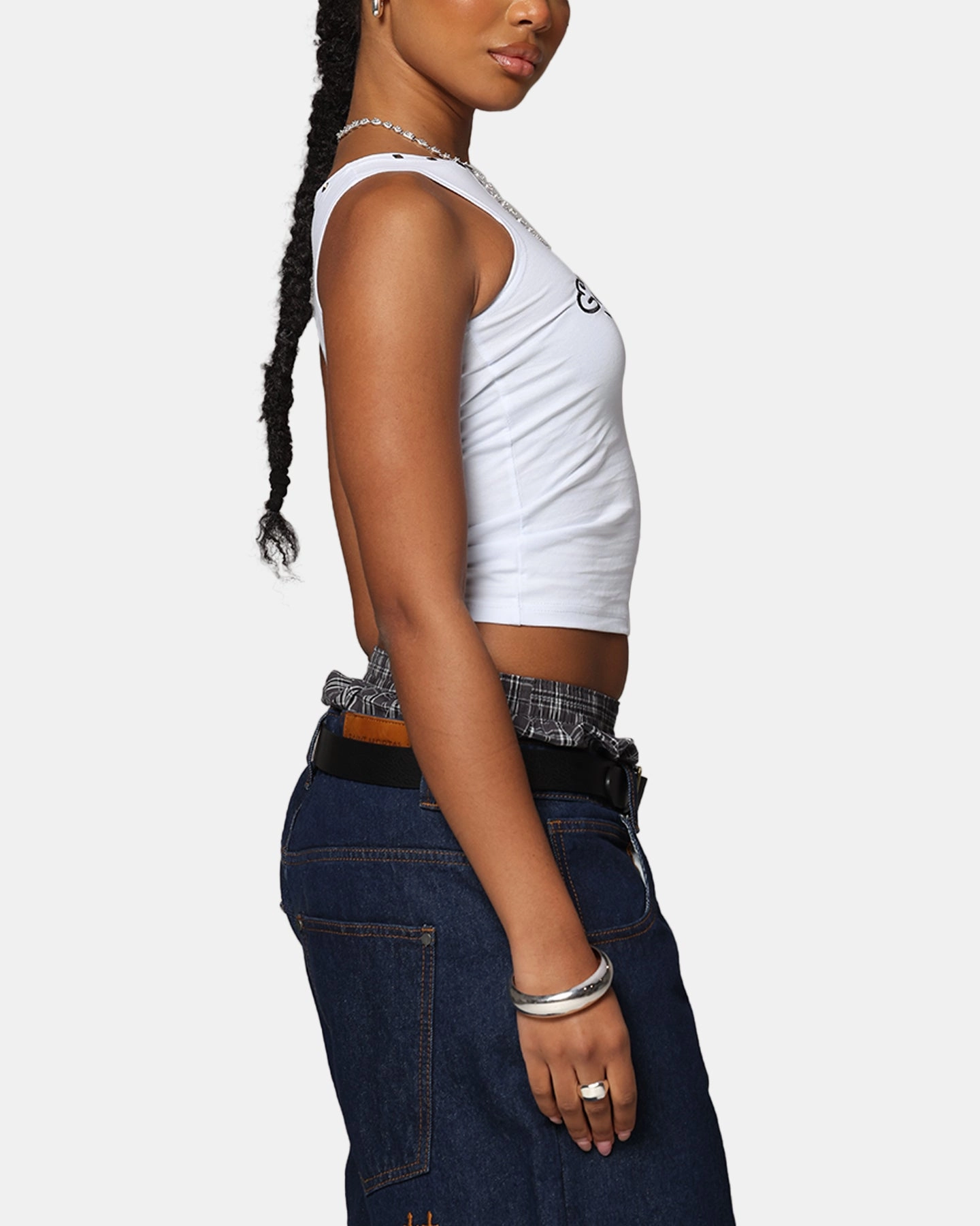 Reliable Quality LowProfile Design Ed Hardy Women's Electric Tank White