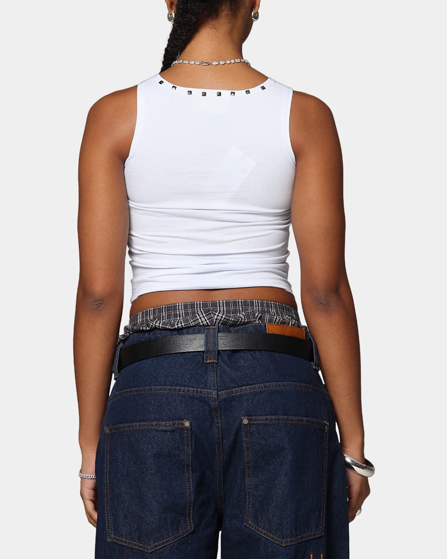 Ed Hardy Women's Electric Tank White Enhanced Motion Range pilots