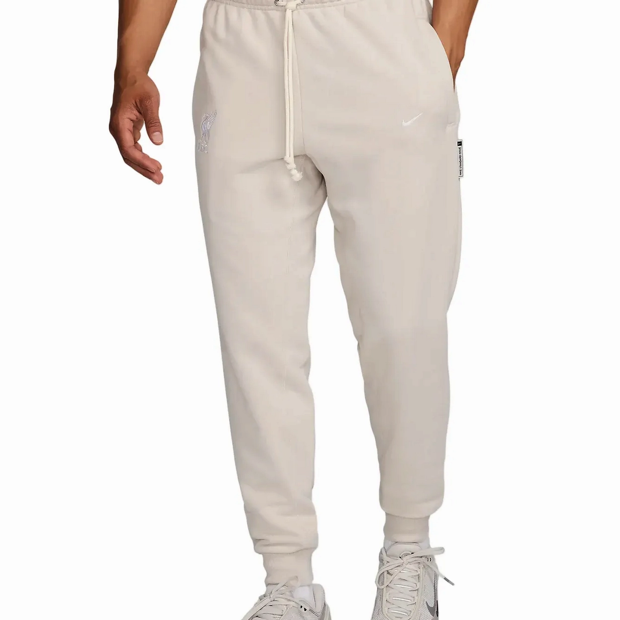 fragrance Liverpool FC beige Casual fleece presentation tracksuit 2024/25 - Nike