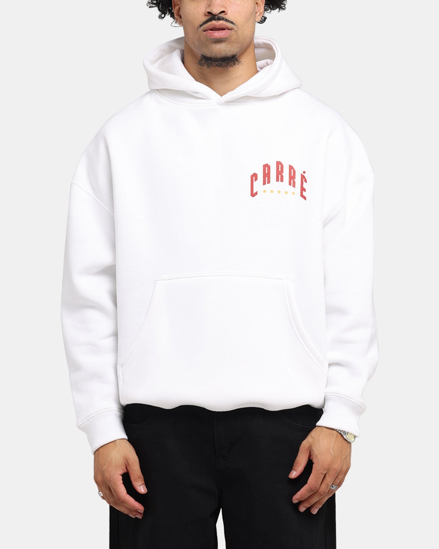 skiing gear Carre Tiger Glow Hoodie White