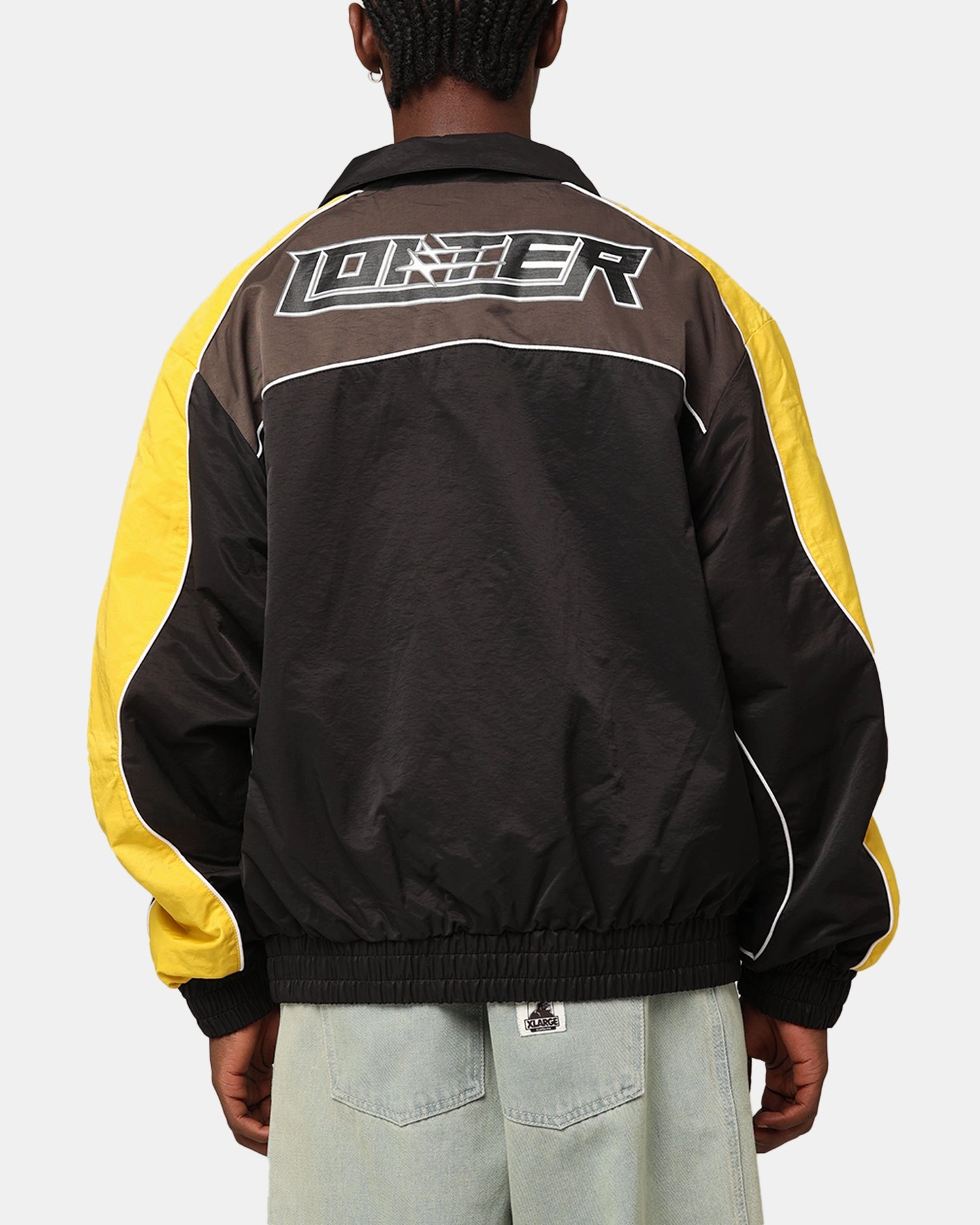 suitable for summer sports Loiter Paradise Track Jacket Black/Yellow
