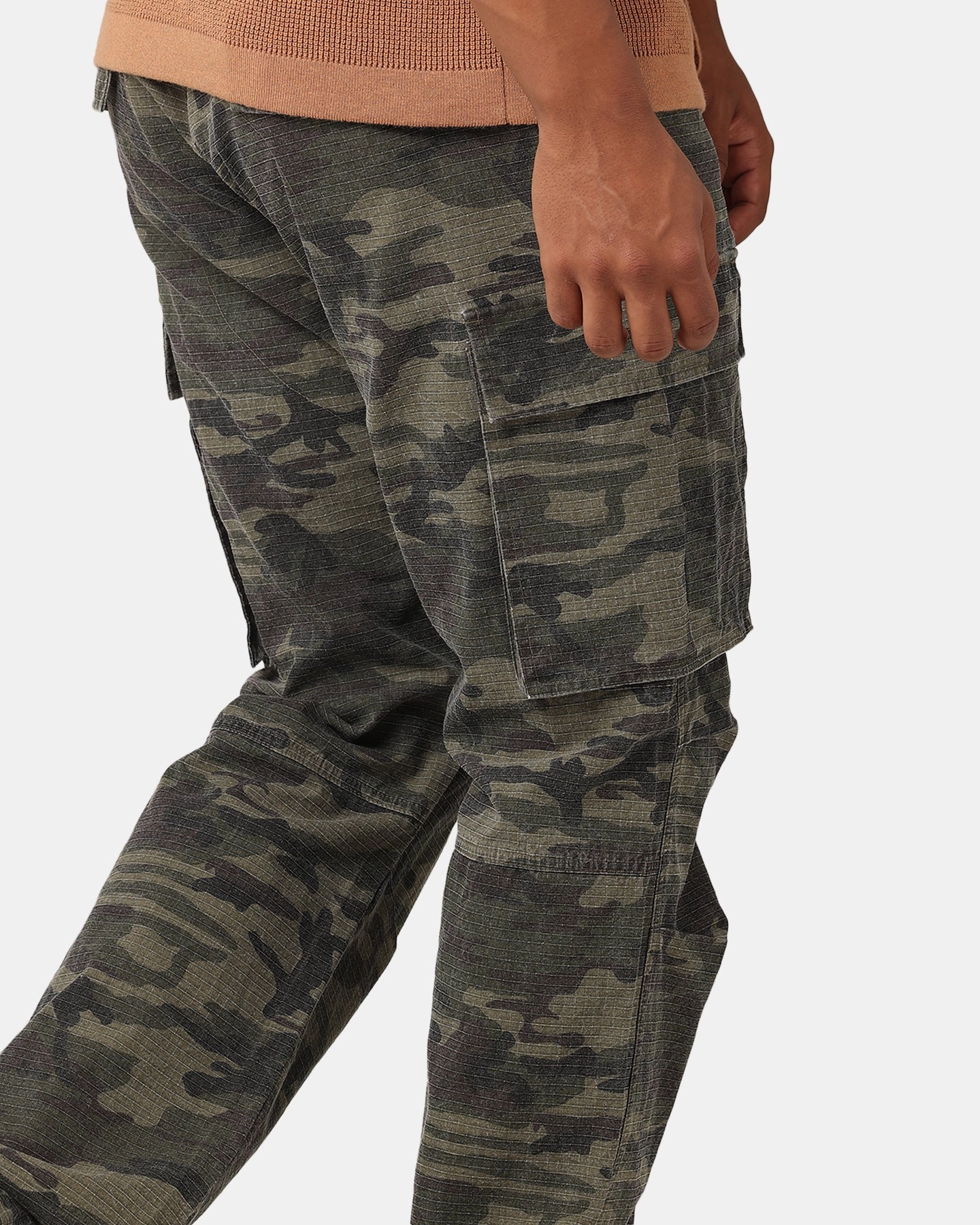 XXIII Torrent Cargo Pant Washed Camo Recyclable Fabric Blend Mid-rise fit