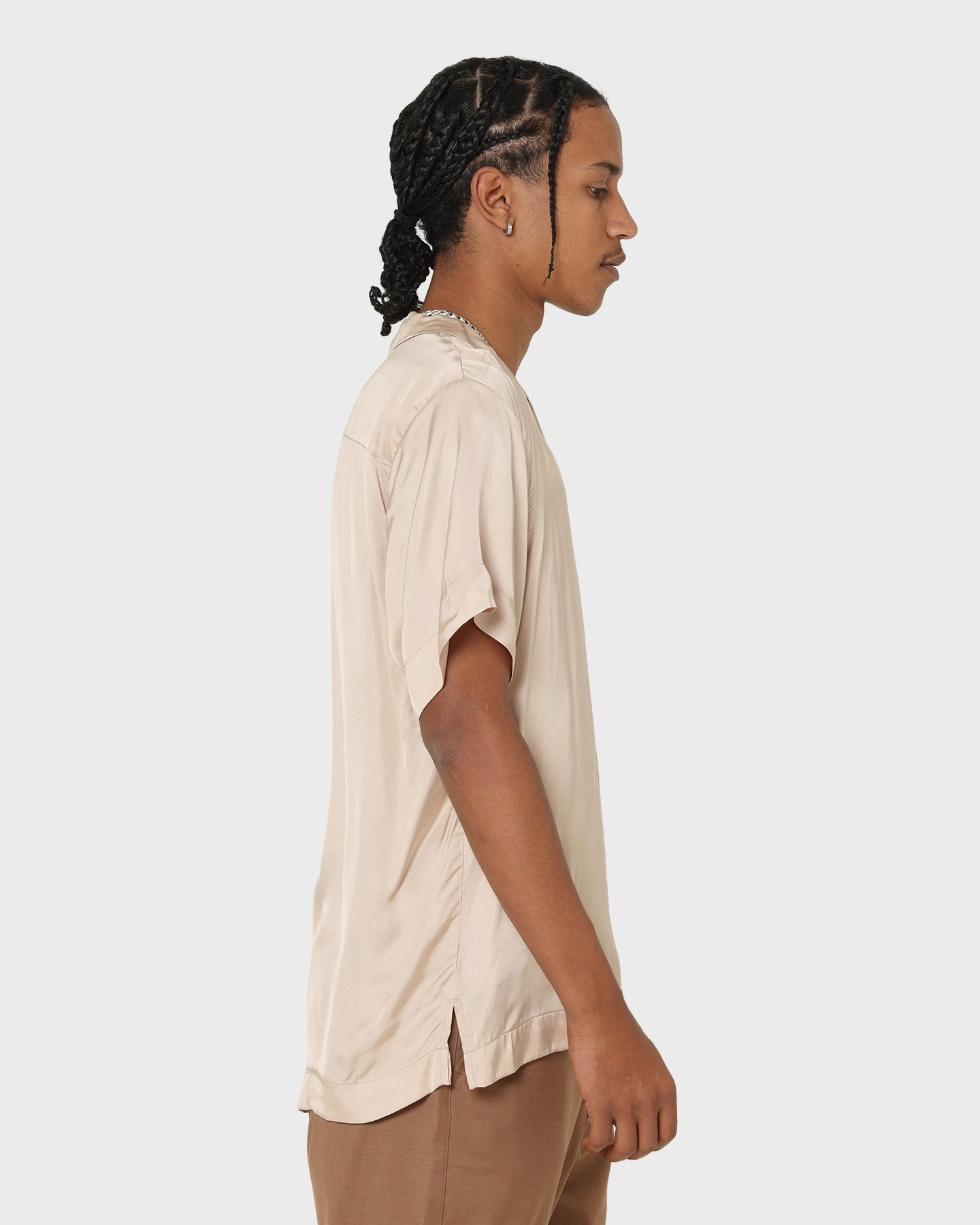 vacation wear Advanced Moisture Management Honor The Gift Century Camp Button Up Shirt Khaki