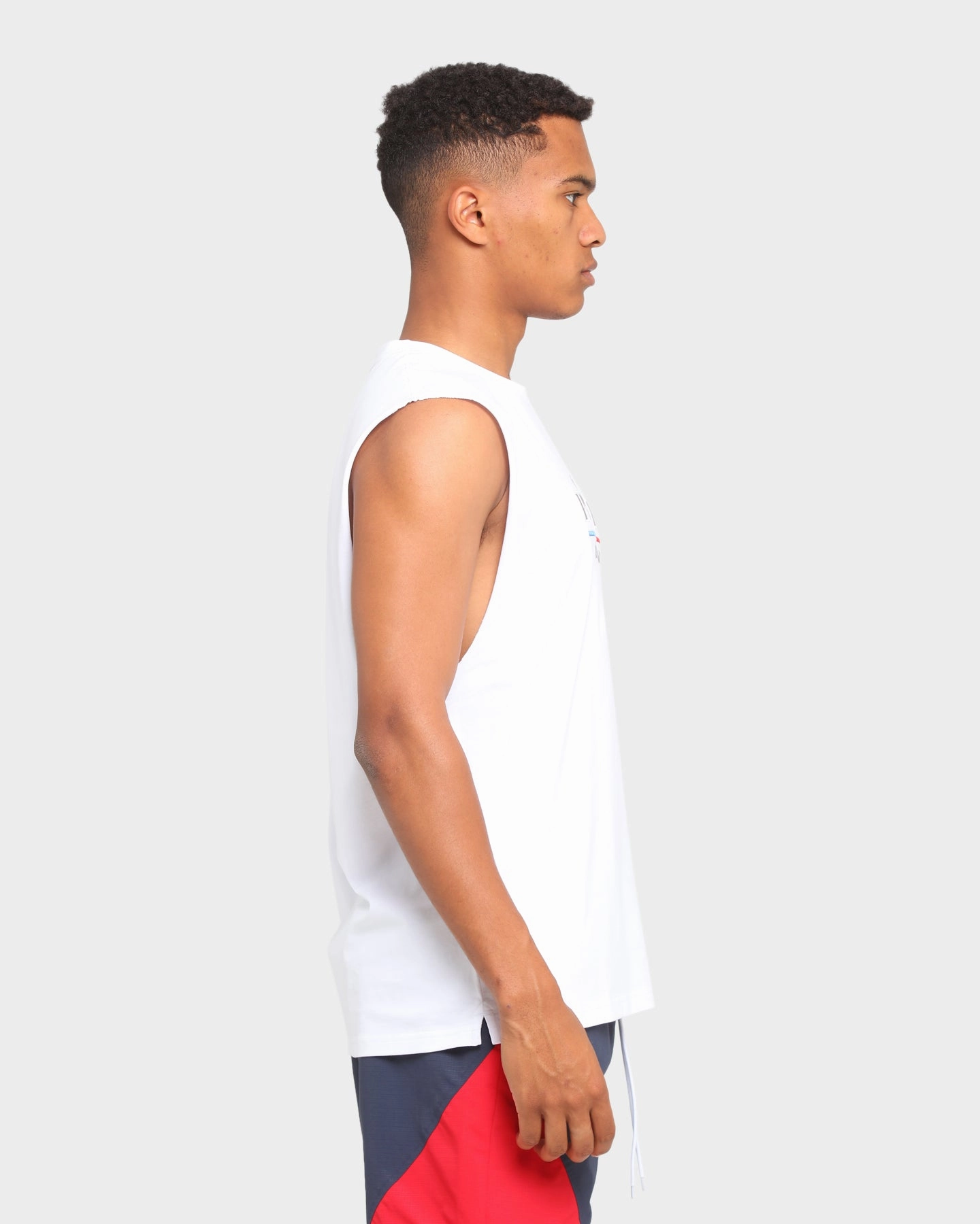 Classic Wear Urban Style Trend Carr?? Revolutionnaire Muscle T-Shirt White