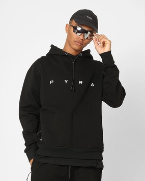 Pyra Spoor Hoodie Black/White Minimal Form Class