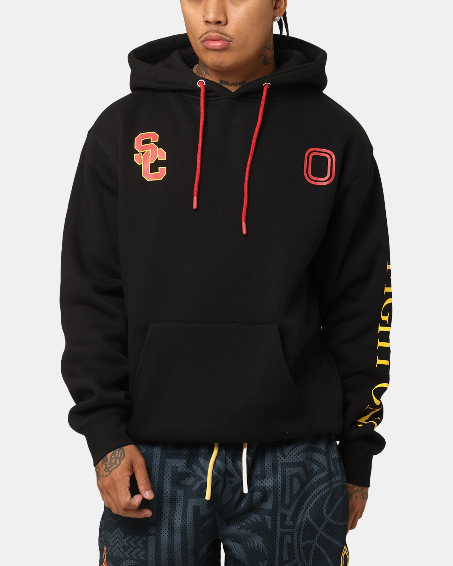 Fresh Appeal HiddenStorage Overtime USC Trojans Fight On Hoodie Black
