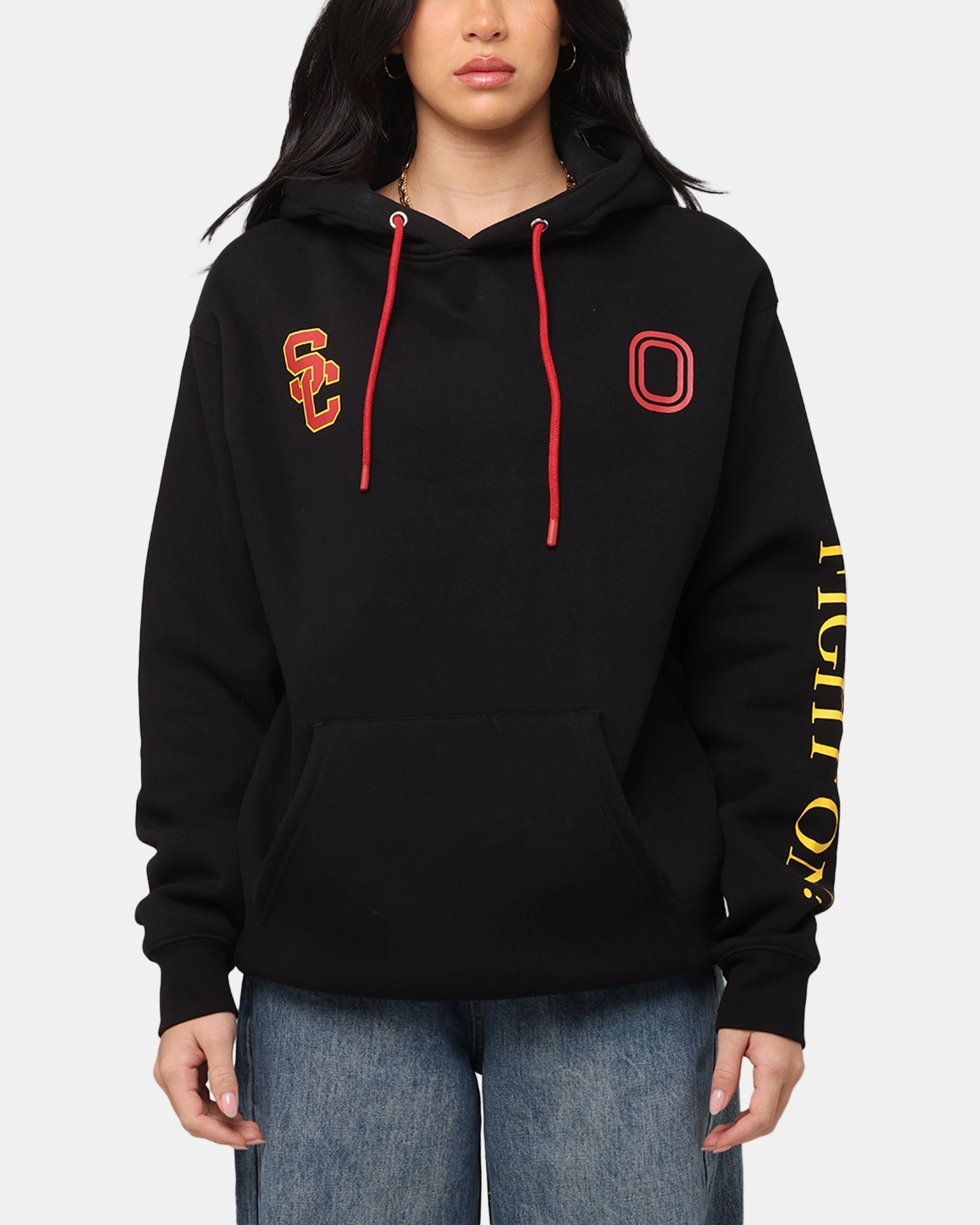 Overtime USC Trojans Fight On Hoodie Black adults