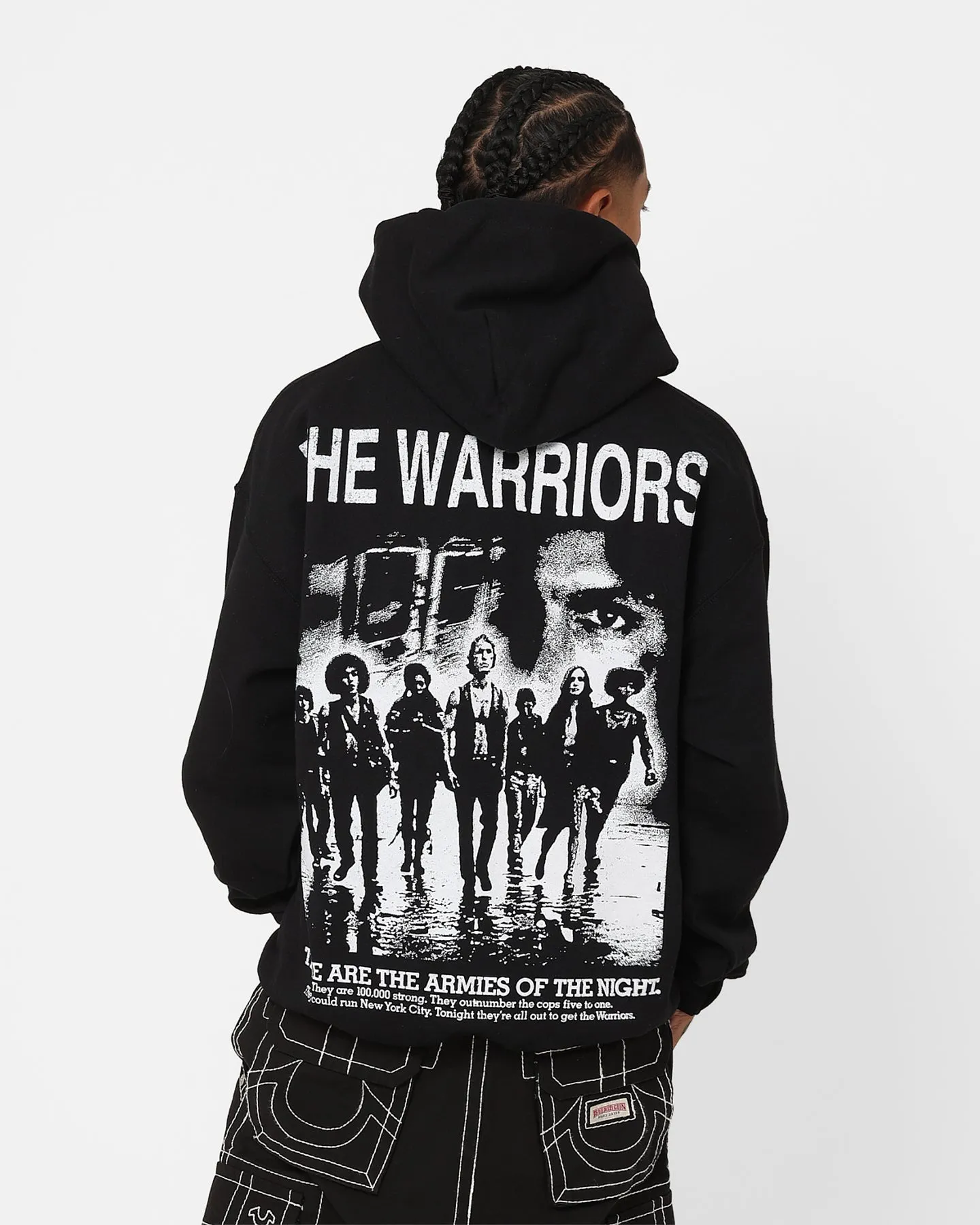 State American Thrift X The Warriors Warriors Night Hoodie Black