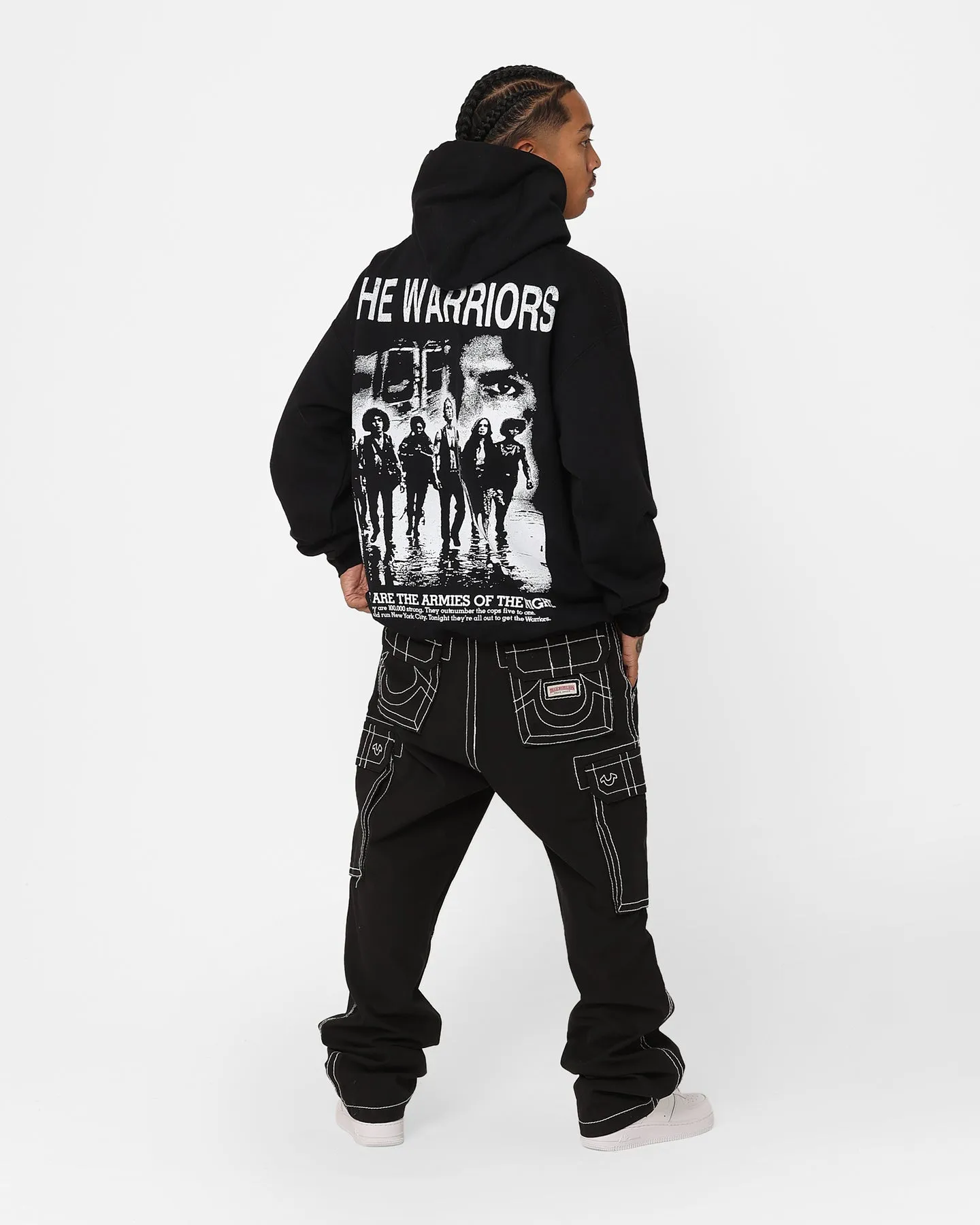 American Thrift X The Warriors Warriors Night Hoodie Black Method
