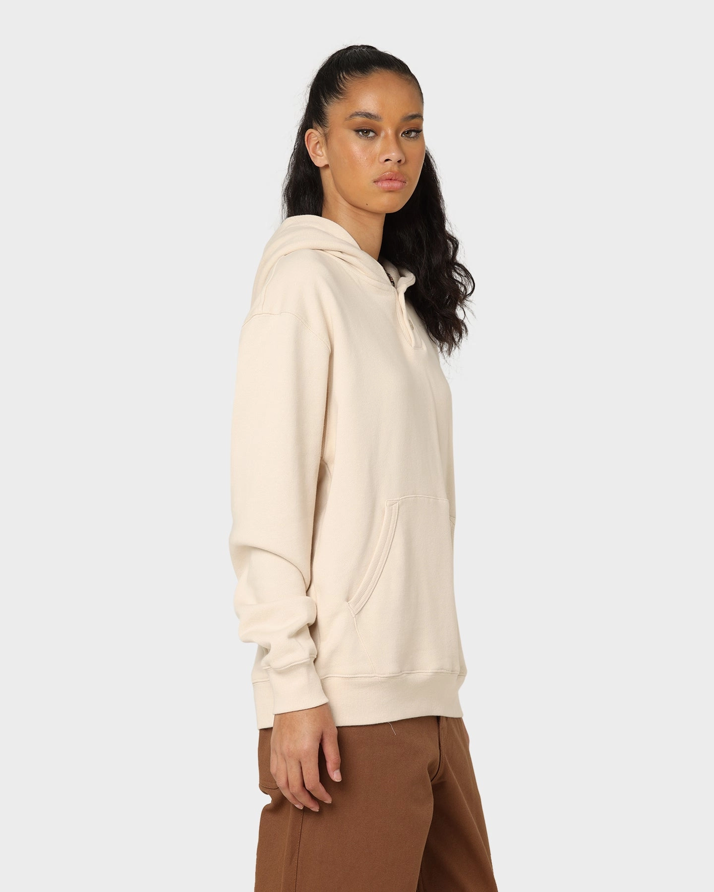 Double layer fabric Sports Jacket Honor The Gift Noble Hoodie Cream