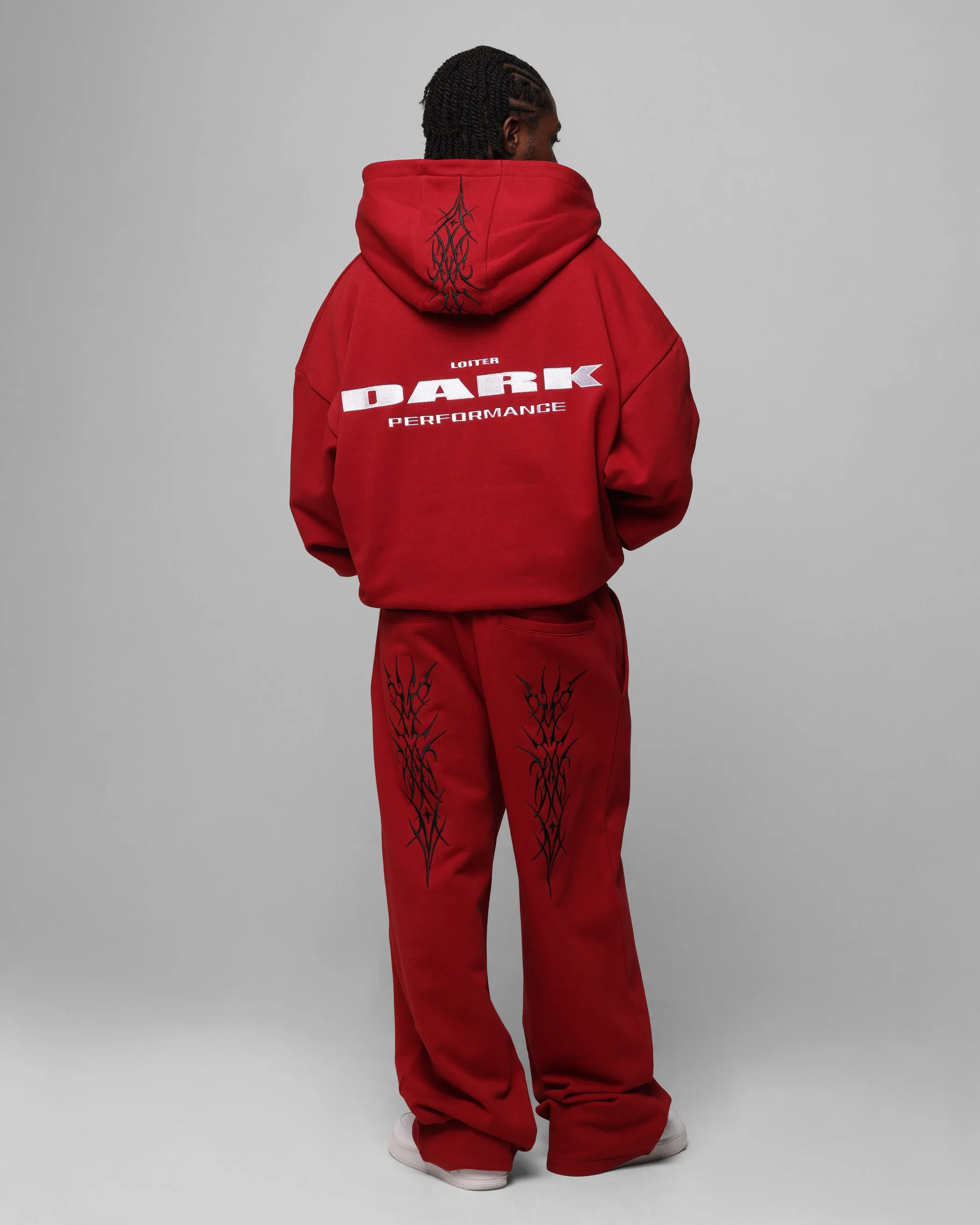 Lightweight Outerwear professionals Loiter Blood Born Zip Hoodie Burgandy