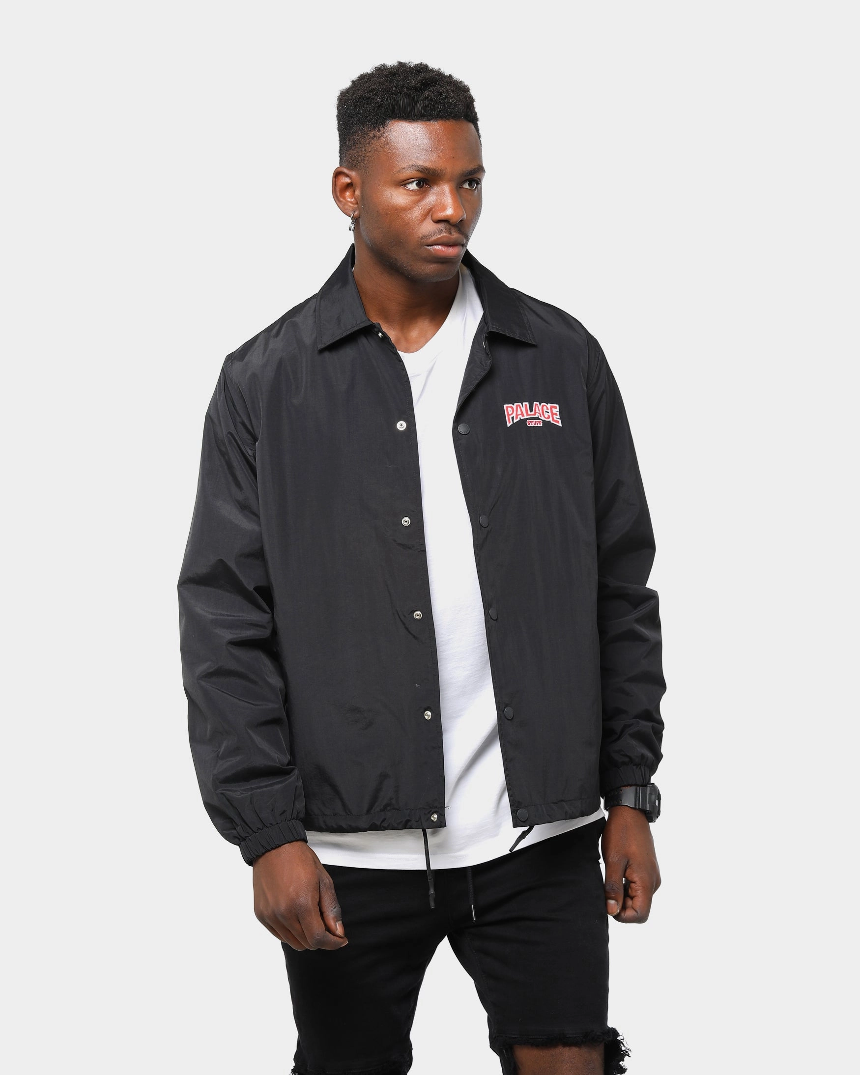 Palace Men's Stuff Jacket Black suitable for product launches