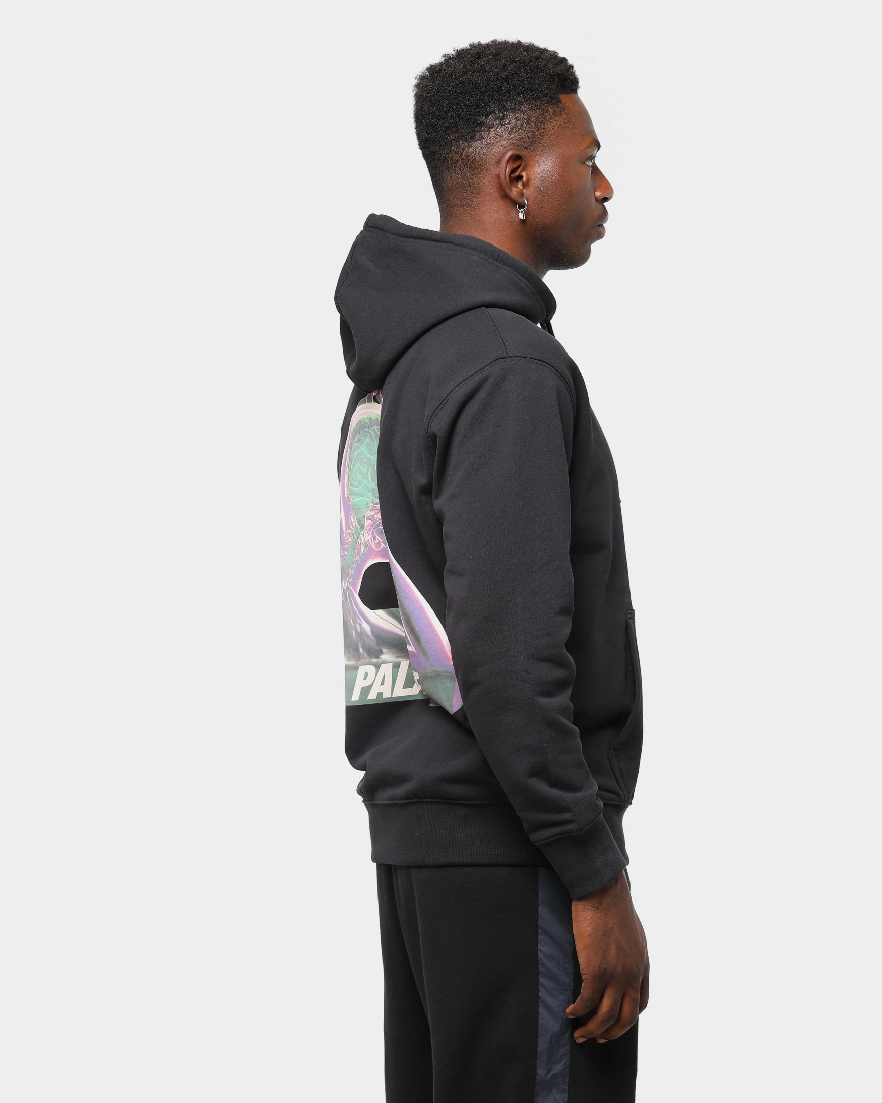 Smart Layer Palace Men's Tri-Gaine Hoodie Black