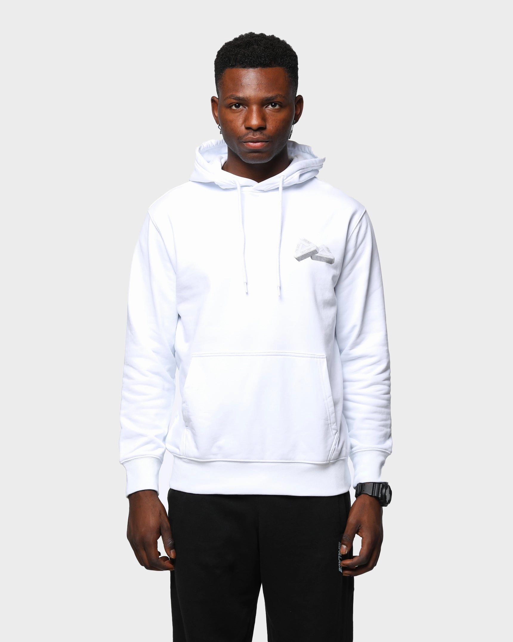 Palace Men's Tri-Gaine Hoodie White Defy
