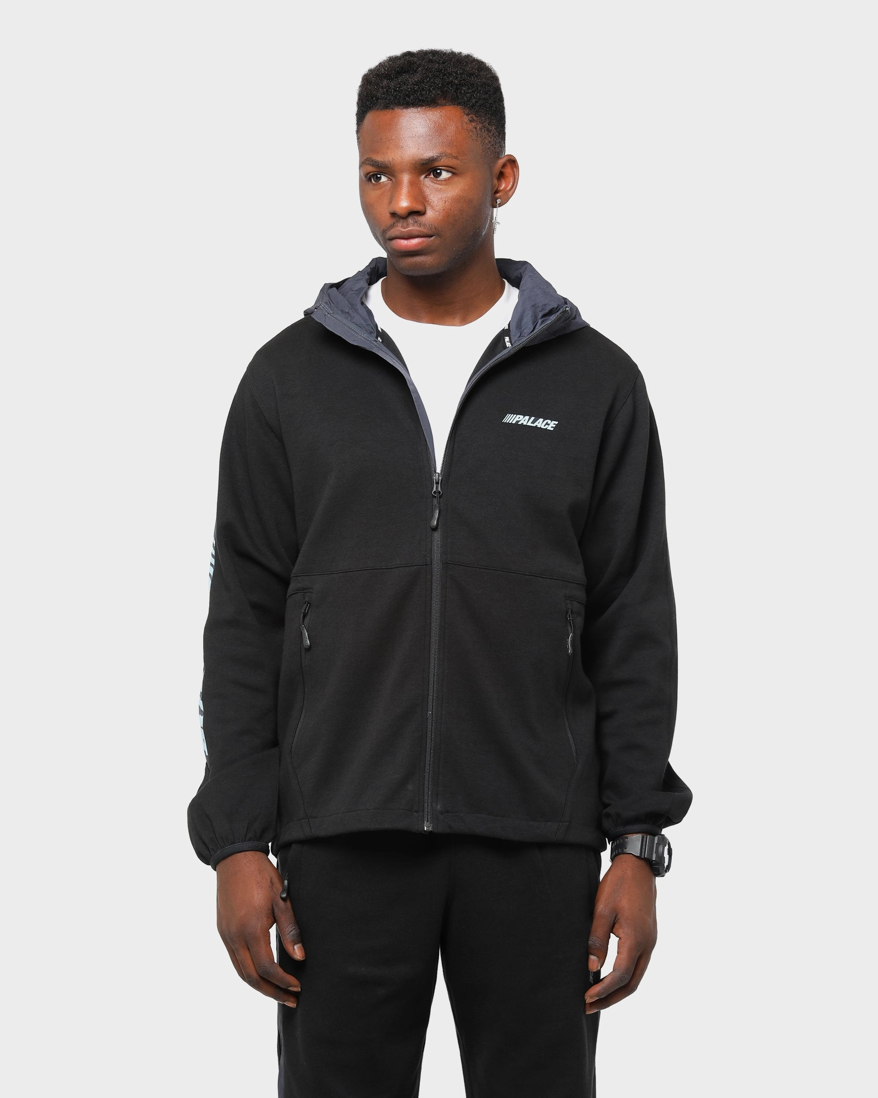 Bonnet Palace Men's Waximum Echo Tech Fleece Hooded Jacket Black