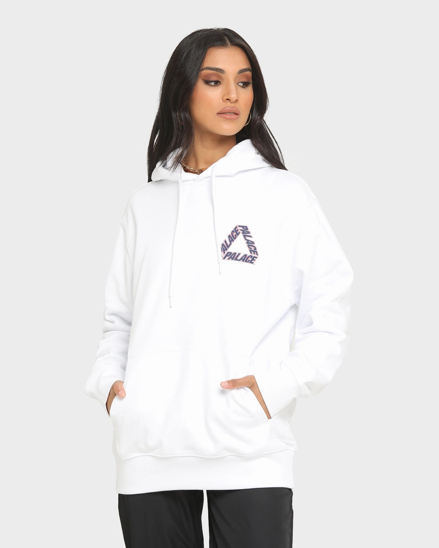 Breathable Comfort Palace P3 Team Hoodie White