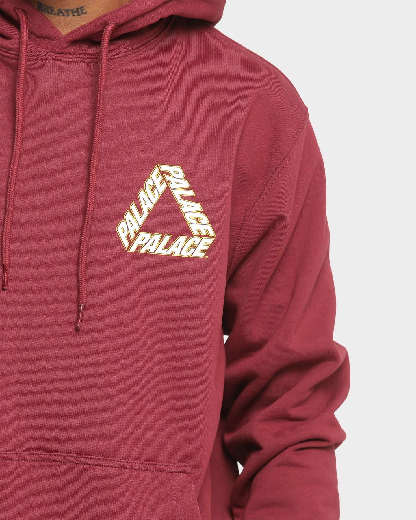 All Weather Protection Palace P3 Team Hoodie Wine