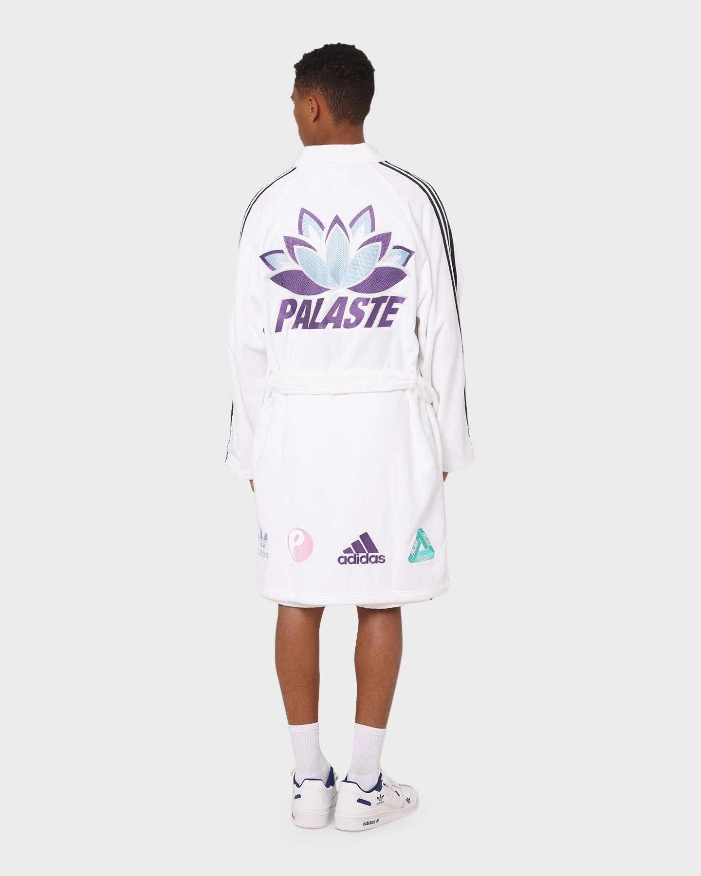 Clean Cut Palace Palace X Adidas Palace Wellness Center Robe White