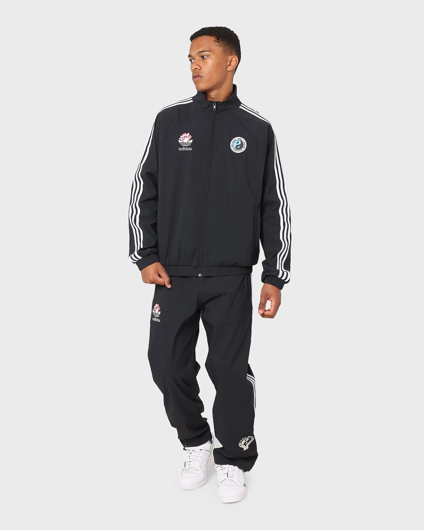 Palace Palace X Adidas Palace Wellness Center Zip Jacket Black Endorse