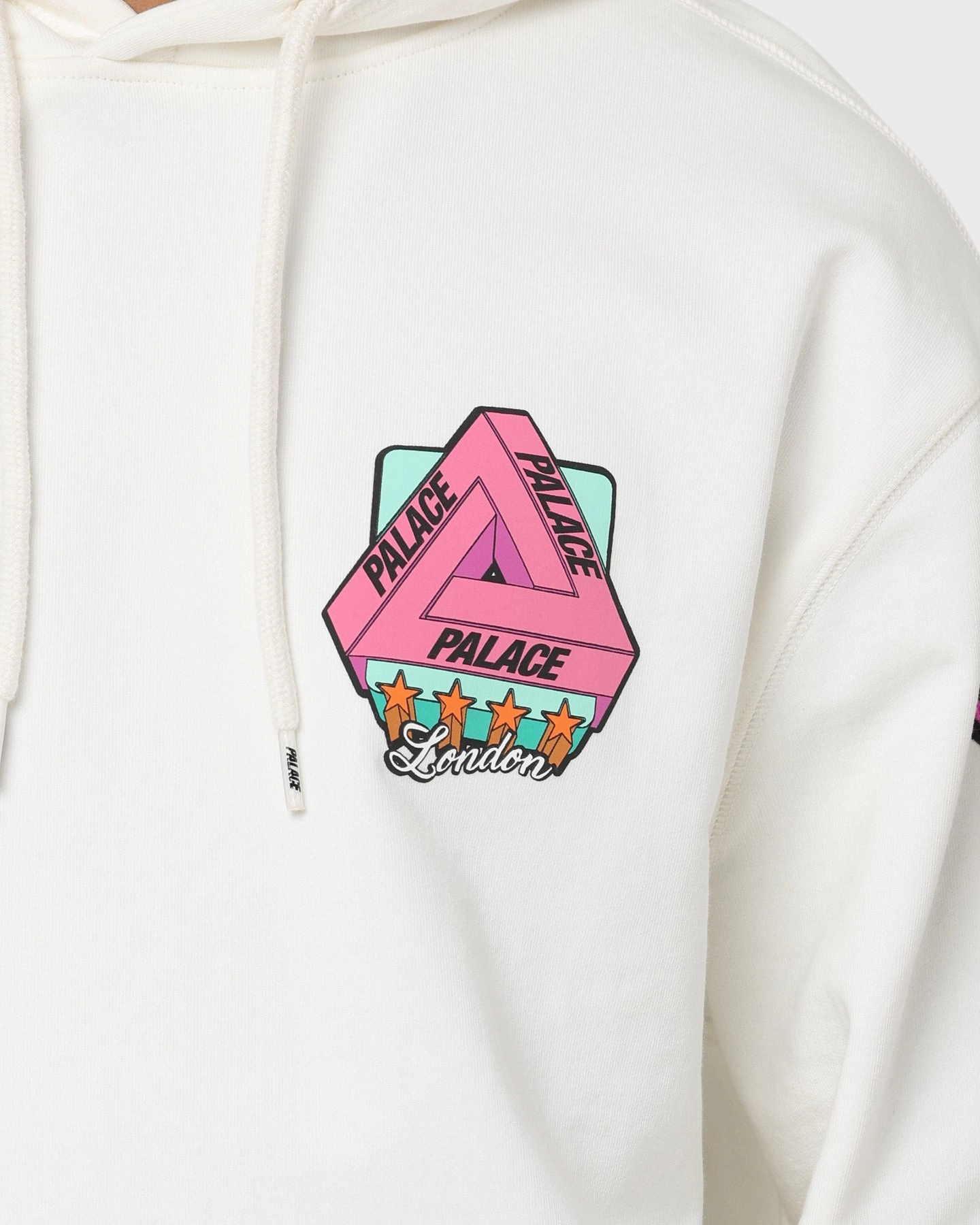 Palace Start It Up Hoodie White Work Ready